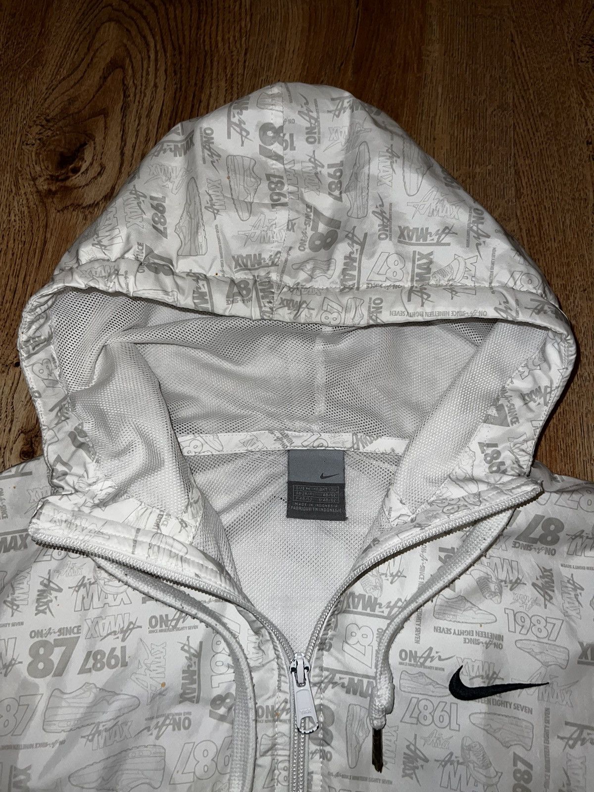 Nike × Vintage Nike 00’s Vintage Y2K TrackJacket Windbreaker Swoosh Logo Size US M / EU 48-50 / 2 - 8 Thumbnail