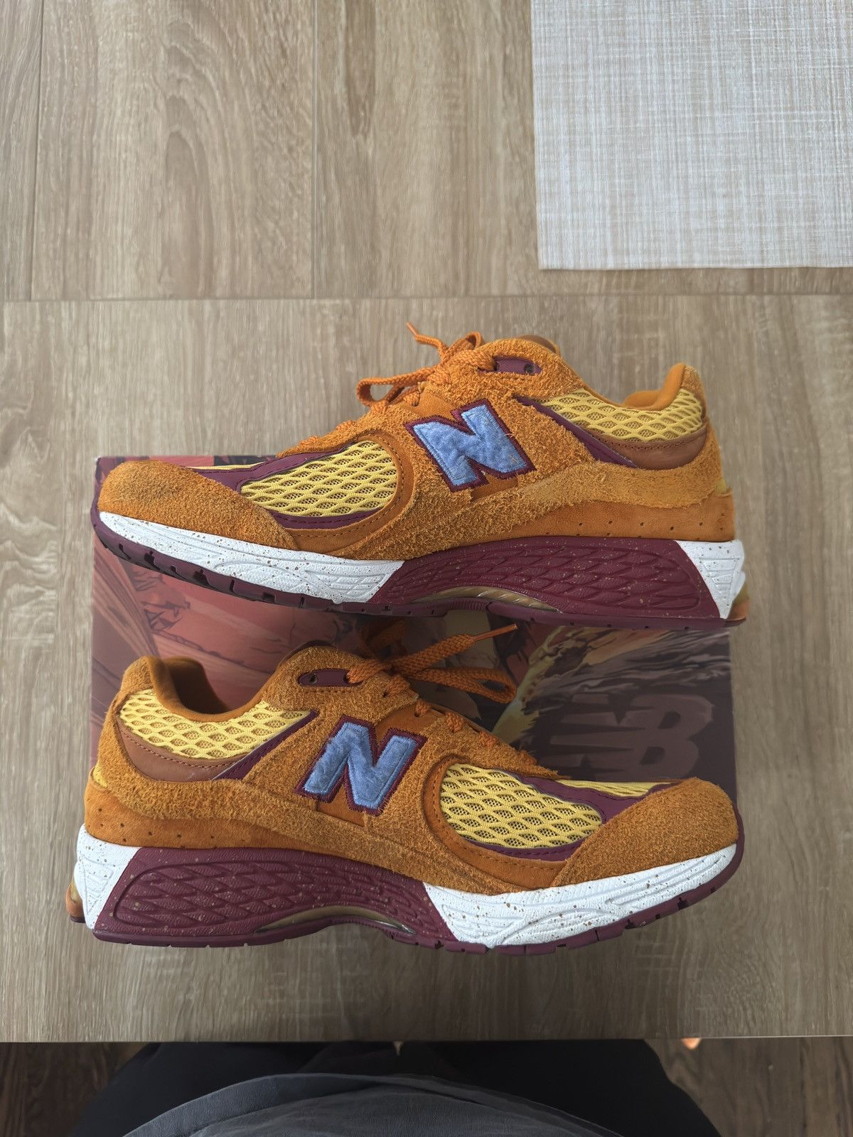 New Balance × Salehe Bembury Salehe Bembury 2002R “Peace Be The Journey” Size US 9.5 / EU 42-43 - 2 Thumbnail