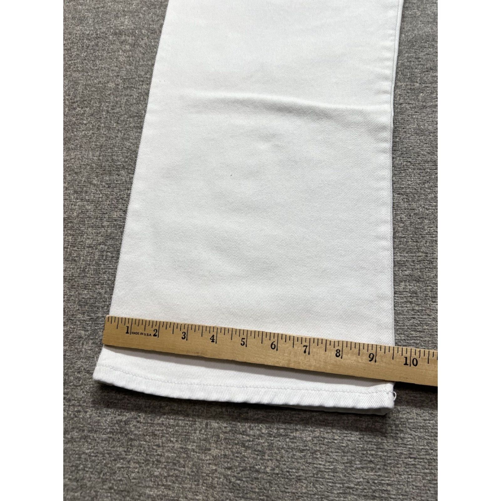 Vintage VINTAGE Solo Semore White Jeans Straight Leg Skater 28x28 USA Made Size US 28 / EU 44 - 6 Thumbnail