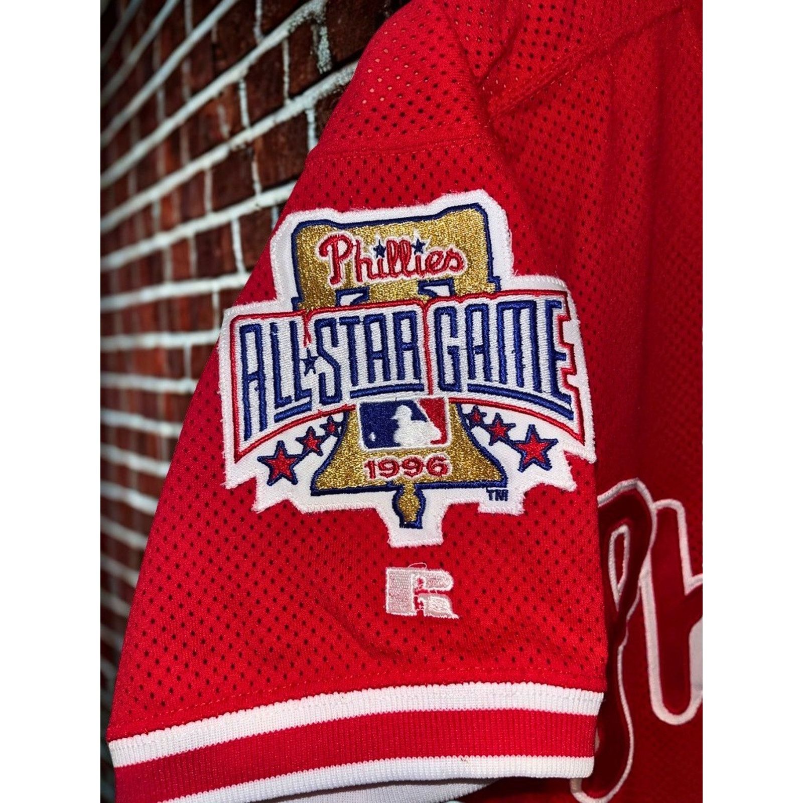 Russell Athletic Philadelphia Phillies 96 All Star BP Jersey Russell Sz 40 M Size US M / EU 48-50 / 2 - 6 Thumbnail