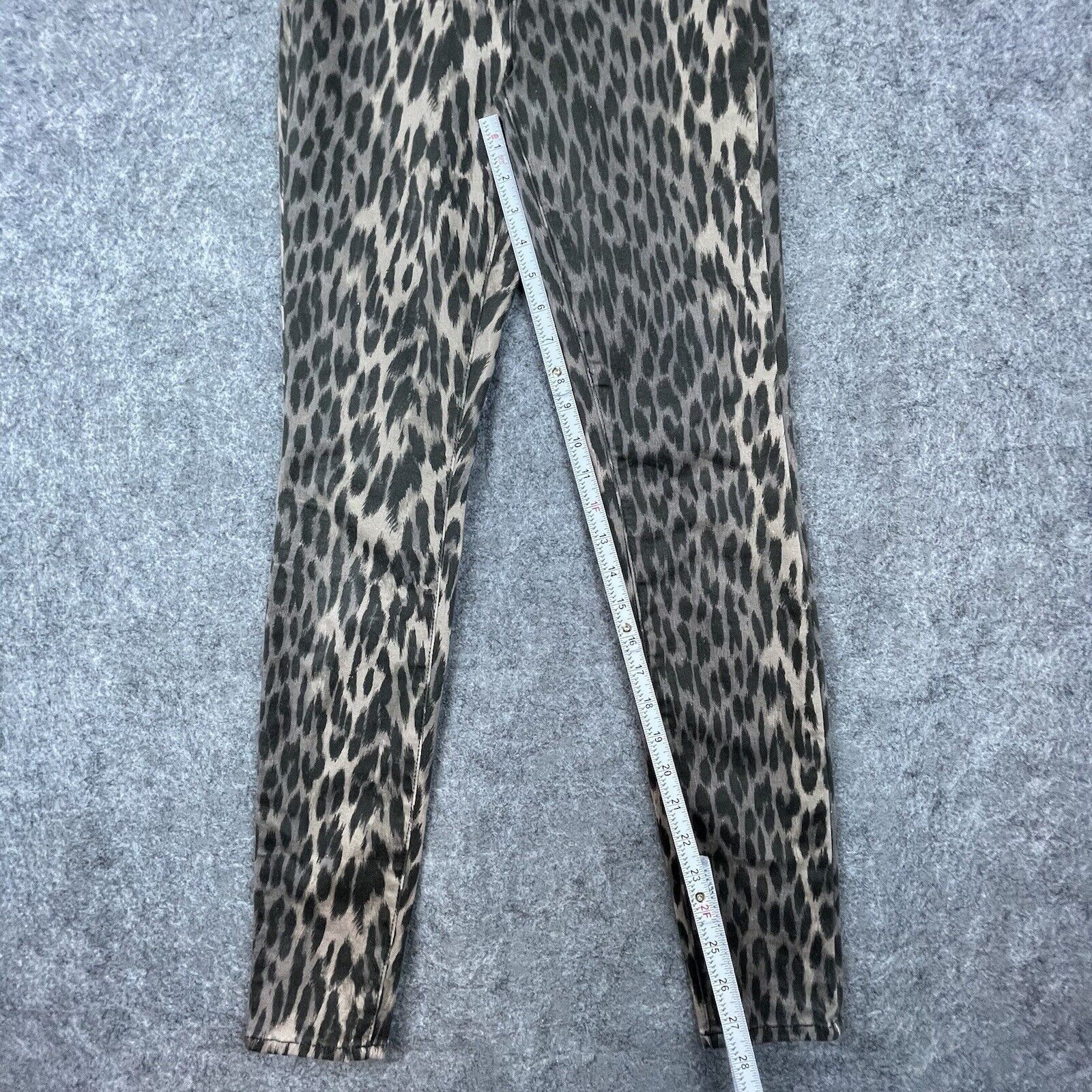 L'AGENCE L'Agence Jeans Women 25 Cheetah Marguerite High Rise Leopard Size 25" / US 0 / IT 36 - 4 Thumbnail