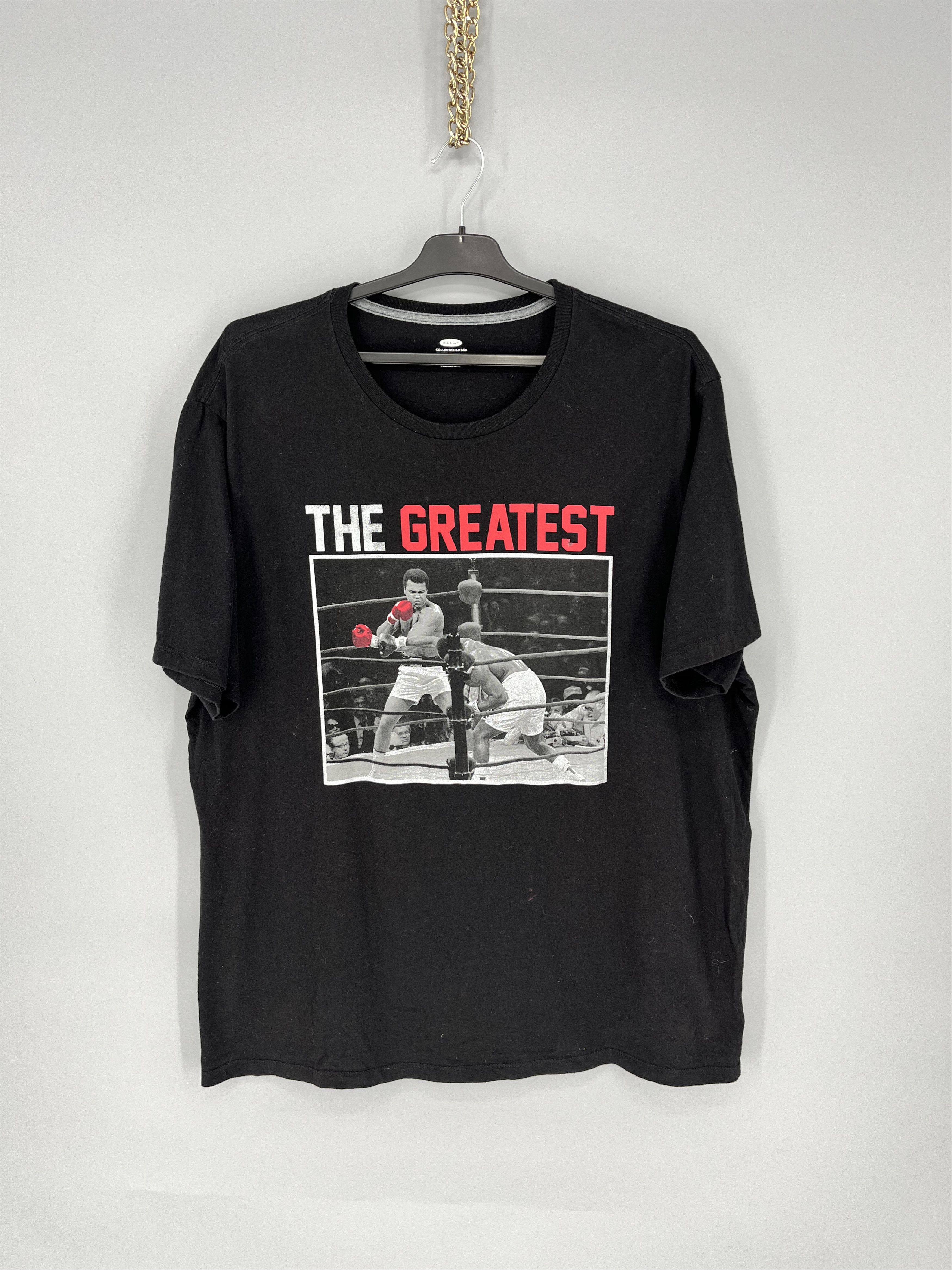Vintage Y2K The Greatest Muhammad Ali American Boxer Faded Tshirts Size US XXL / EU 58 / 5 - 1 Thumbnail