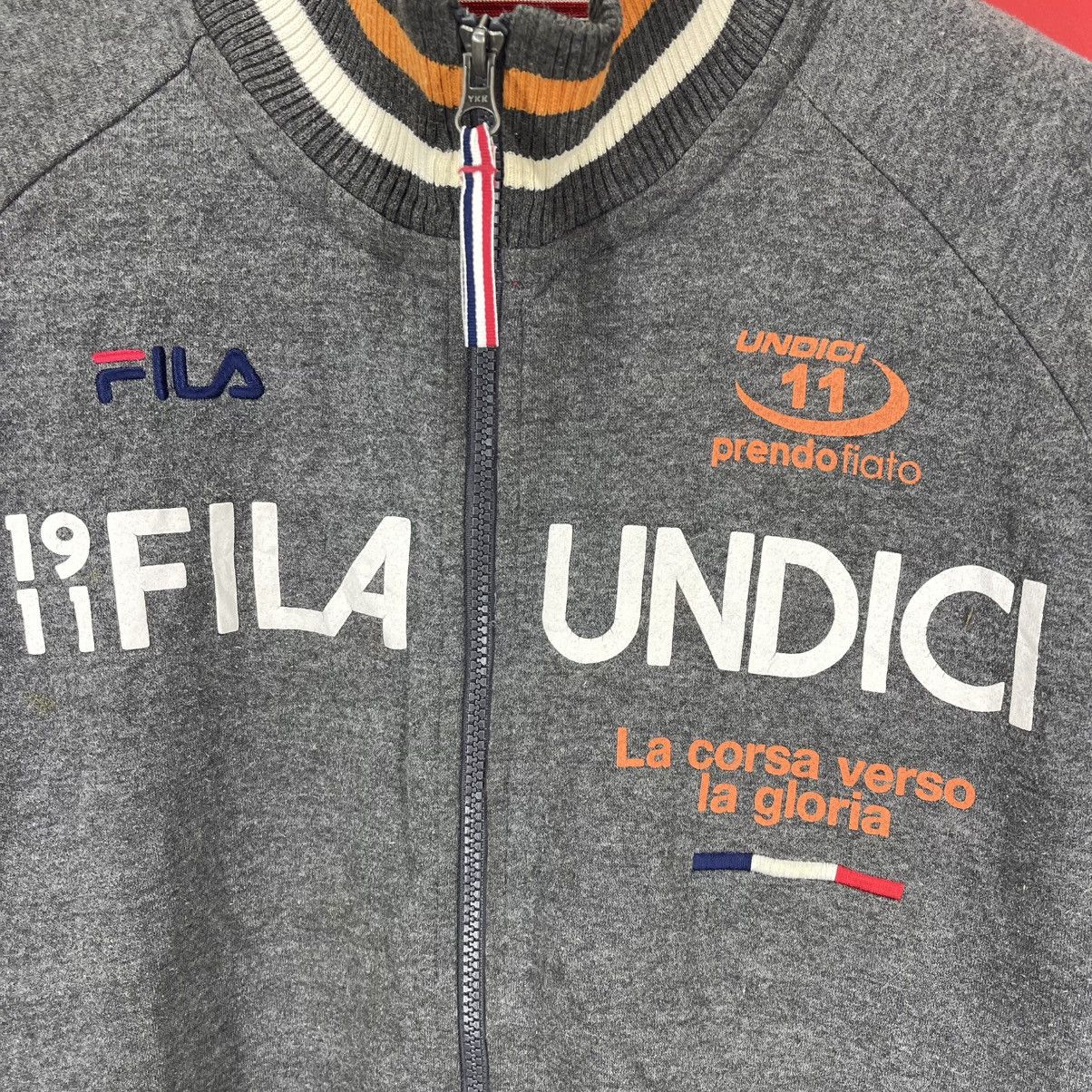 Fila FILA UNDICI Zipper Sweatshirt #1966/12 Size US XL / EU 56 / 4 - 3 Thumbnail
