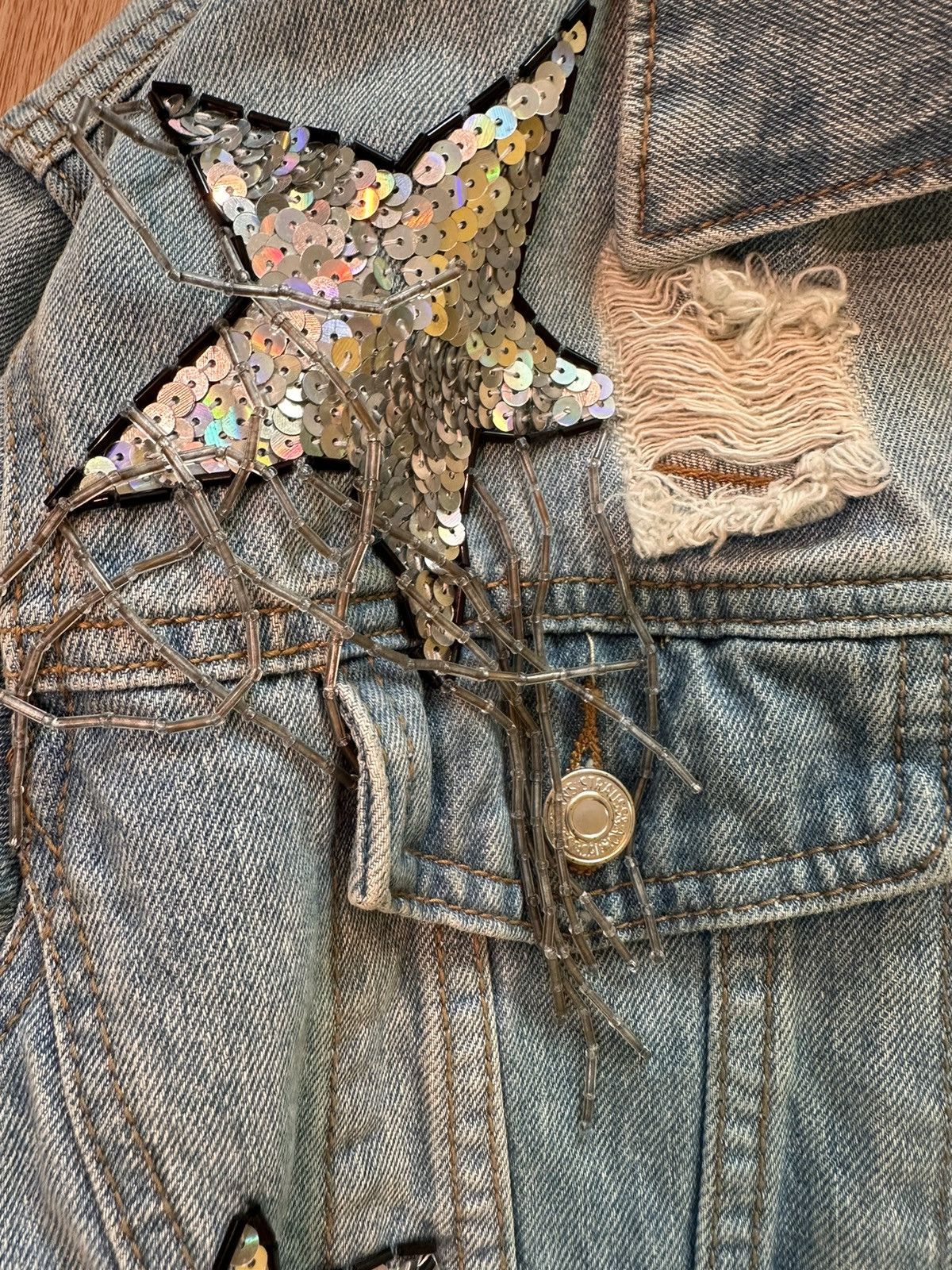 Other Embroidered Patches Jeans Jacket Size ONE SIZE - 3 Thumbnail