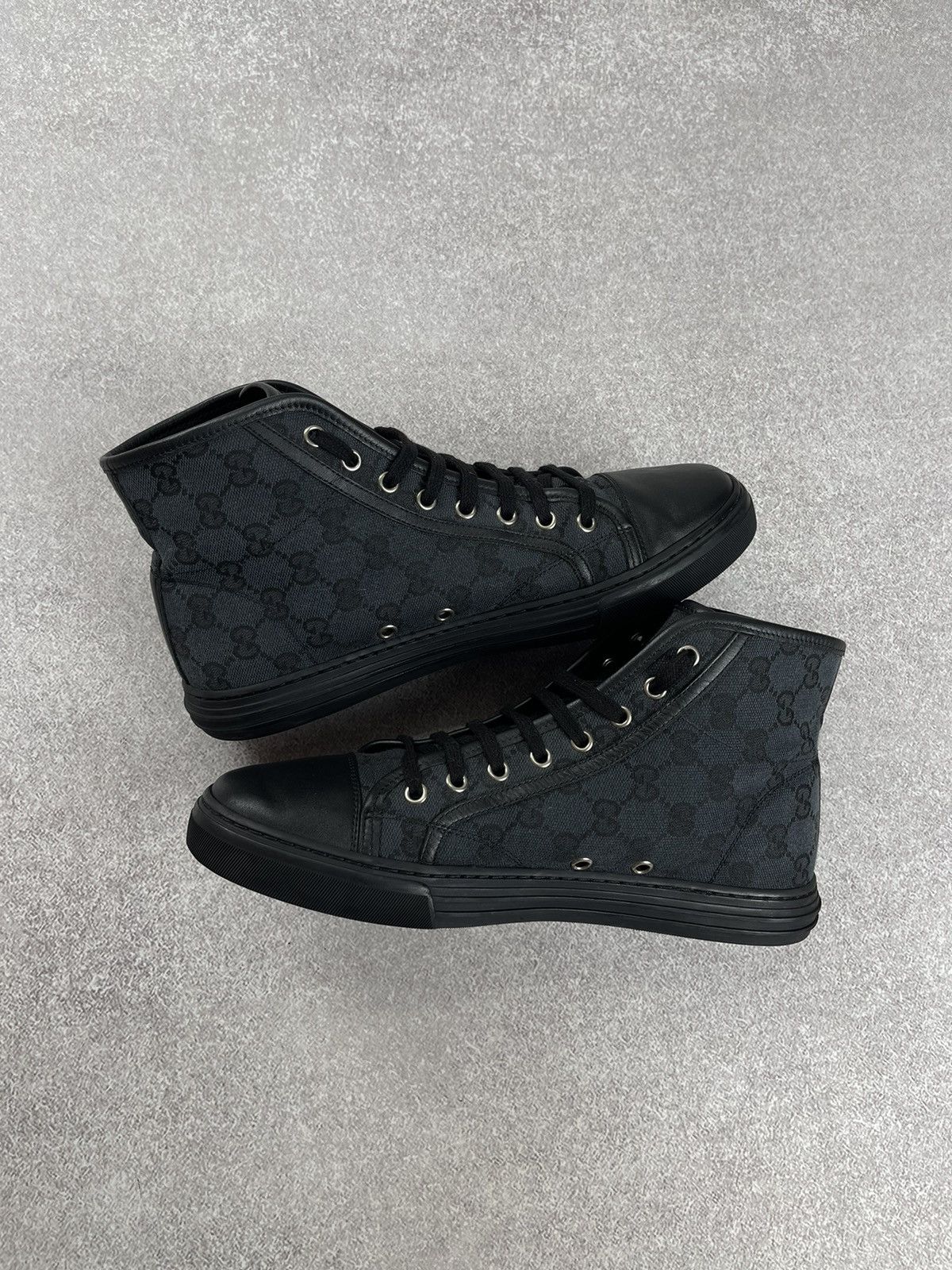 Gucci Gucci GG Canvas Monogram High Sneakers Size US 7.5 / EU 40-41 - 4 Thumbnail