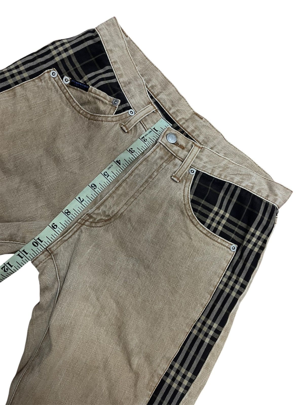 Burberry BURBERRY BLUE LEBEL DENIM PANTS Size US 30 / EU 46 - 7 Thumbnail