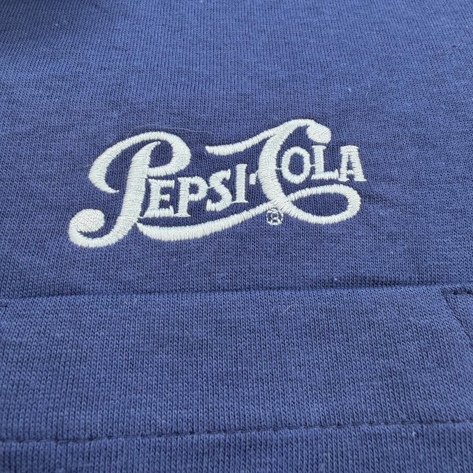 Other Vintage 90s Pepsi Cola Polo Shirt Made in USA Navy Workwear Size US M / EU 48-50 / 2 - 6 Thumbnail