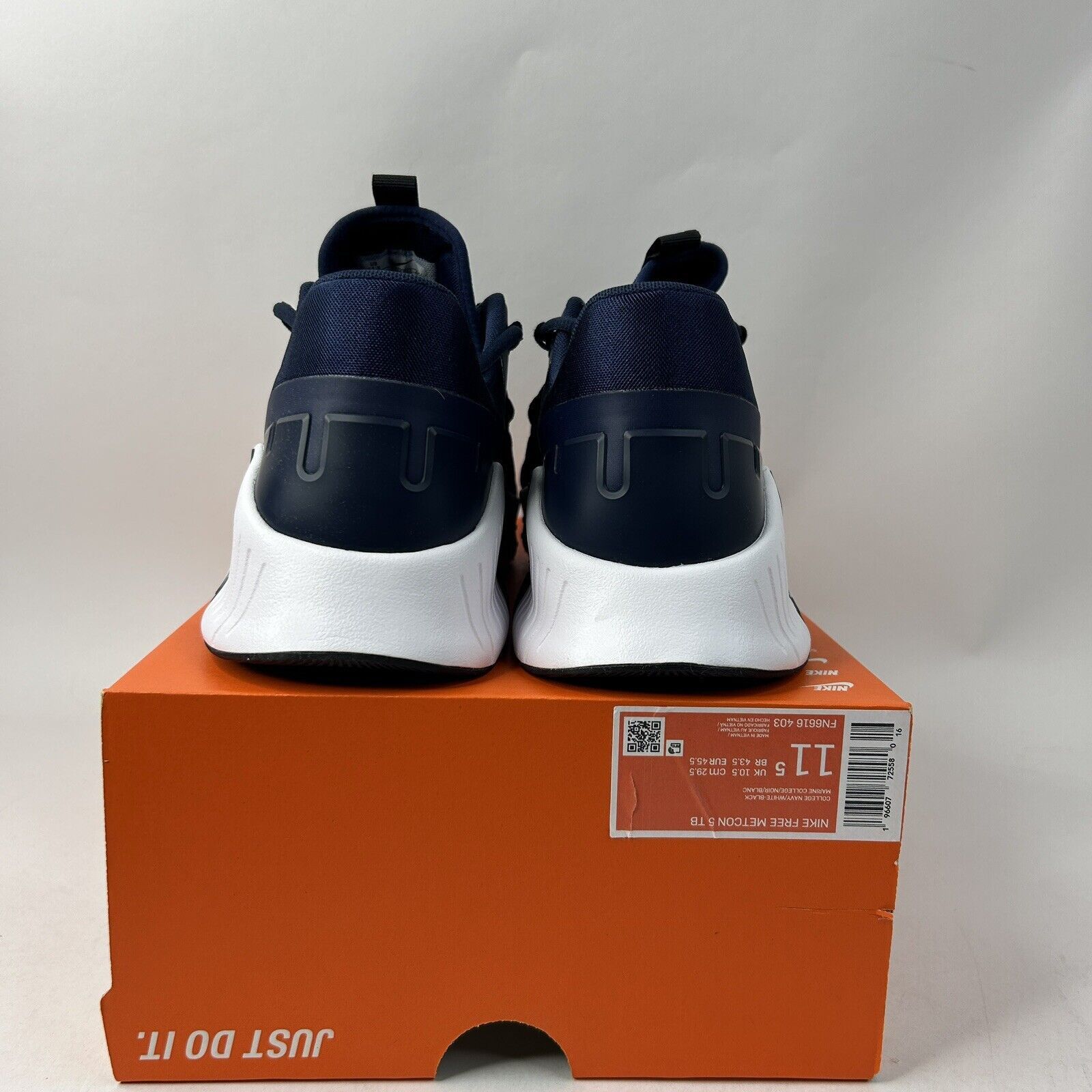 Nike Nike Free Metcon 5 TB “College Navy White” 2024 Size US 11.5 / EU 44-45 - 4 Thumbnail