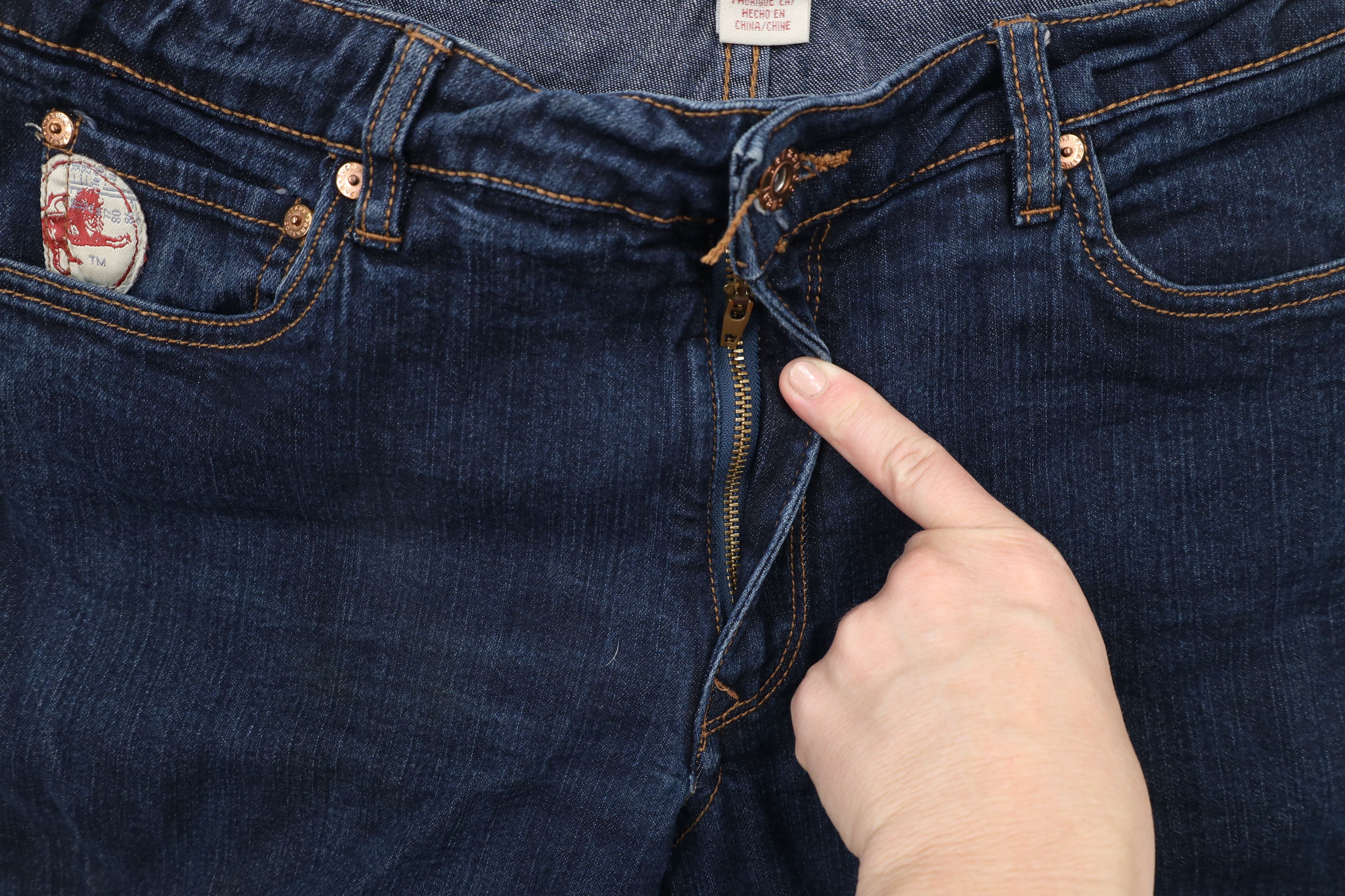 Vintage Vintage Y2K Parasuco Denim Cult Flared Wide Leg Denim Jeans Size 31" - 7 Thumbnail