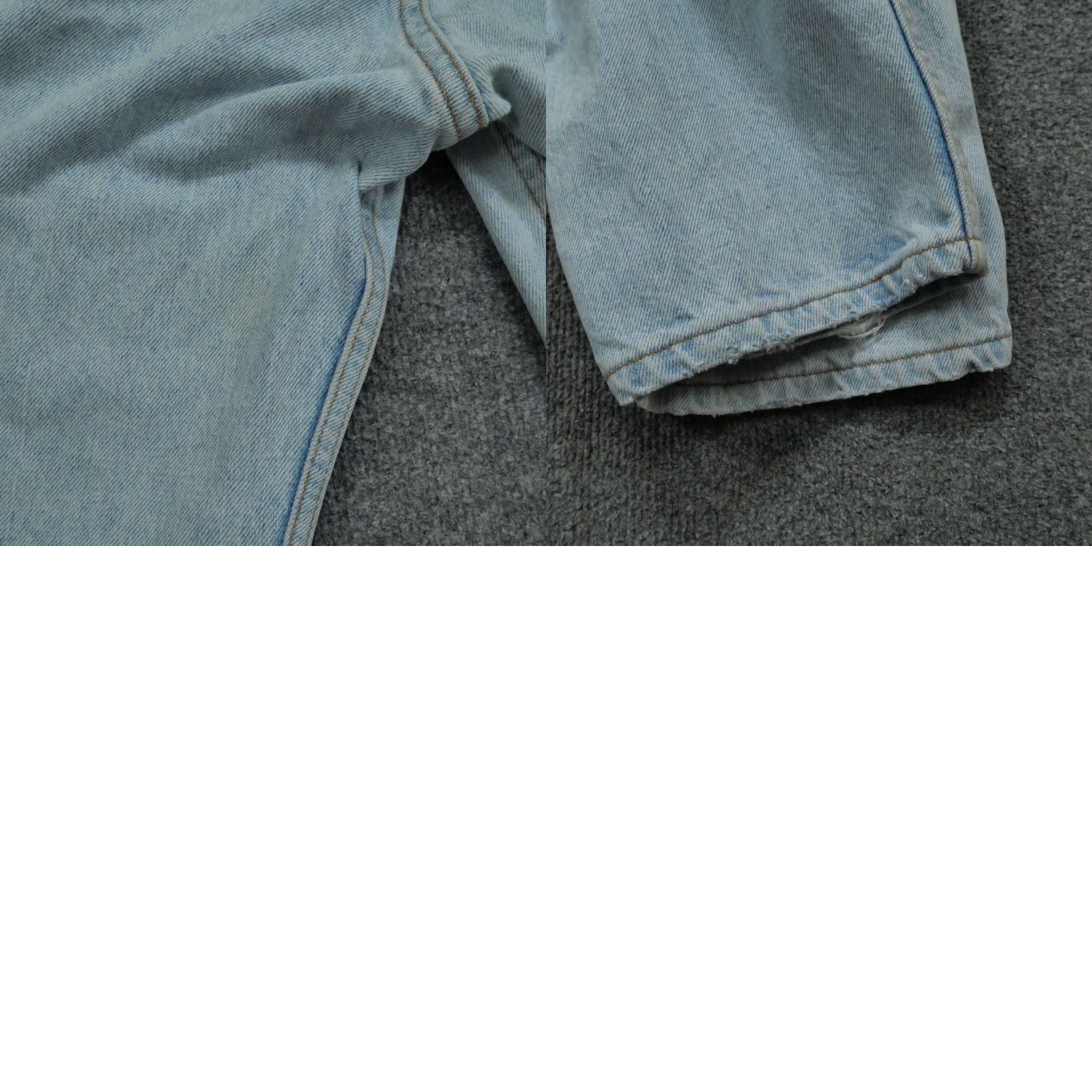 Levi's VINTAGE Levi's 560 Jeans Mens 38x30 Blue Distressed 90s Baggy Tapered Relaxed Denim Jeans Mens Sizes 38 90s Size US 36 / EU 52 - 10 Thumbnail