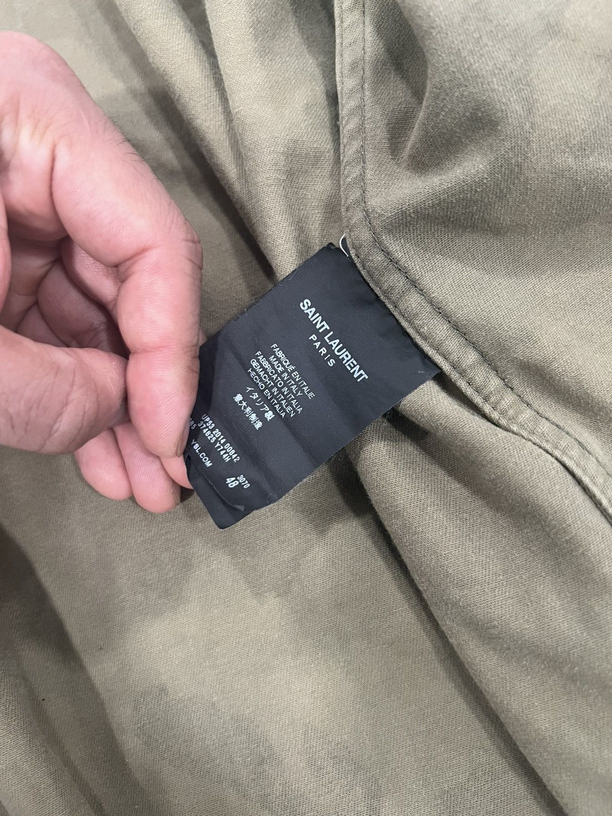 Saint Laurent Paris Saint Laurent camo jacket Size US M / EU 48-50 / 2 - 13 Thumbnail