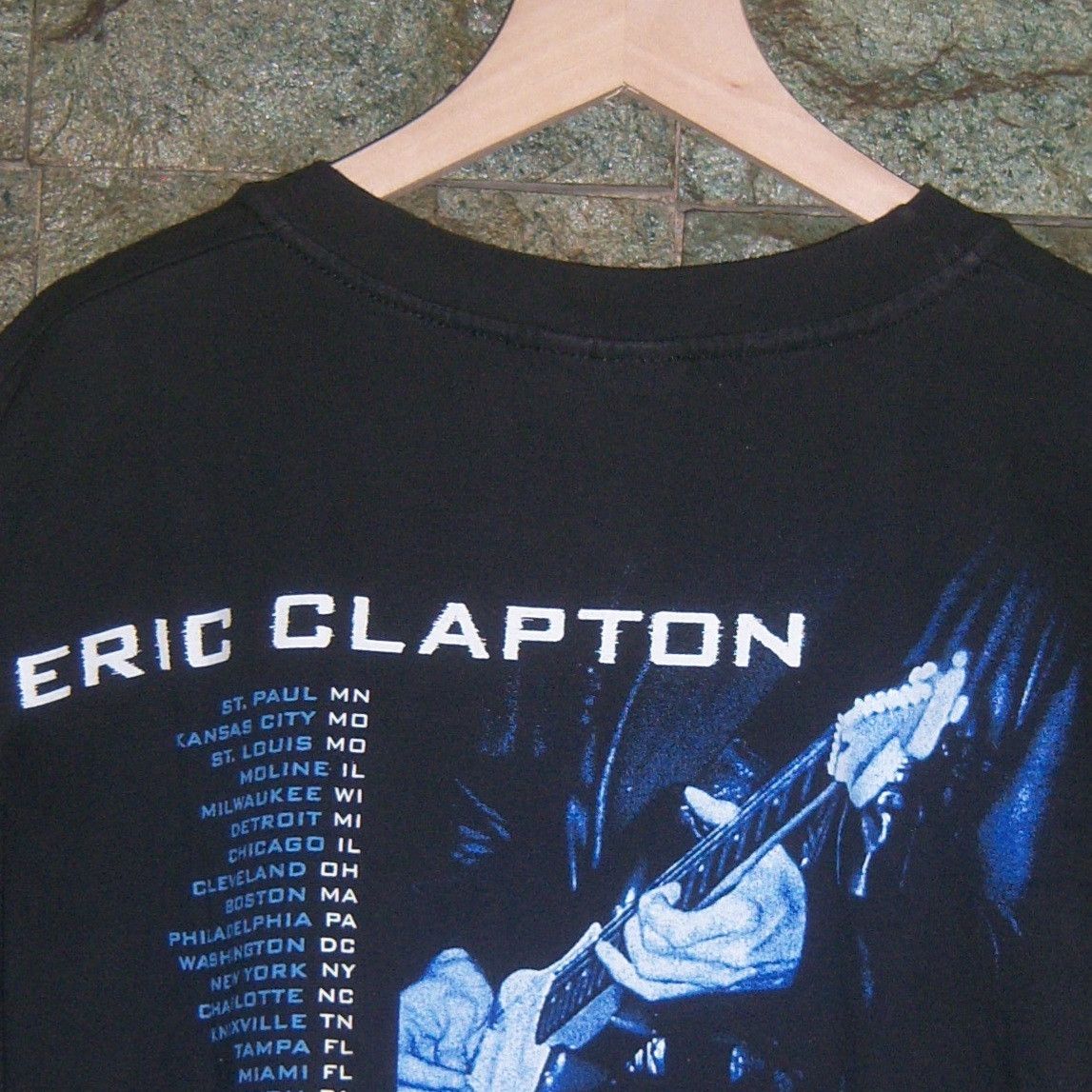 Band Tees × Vintage 1998 Eric Clapton World Tour Size US L / EU 52-54 / 3 - 7 Thumbnail