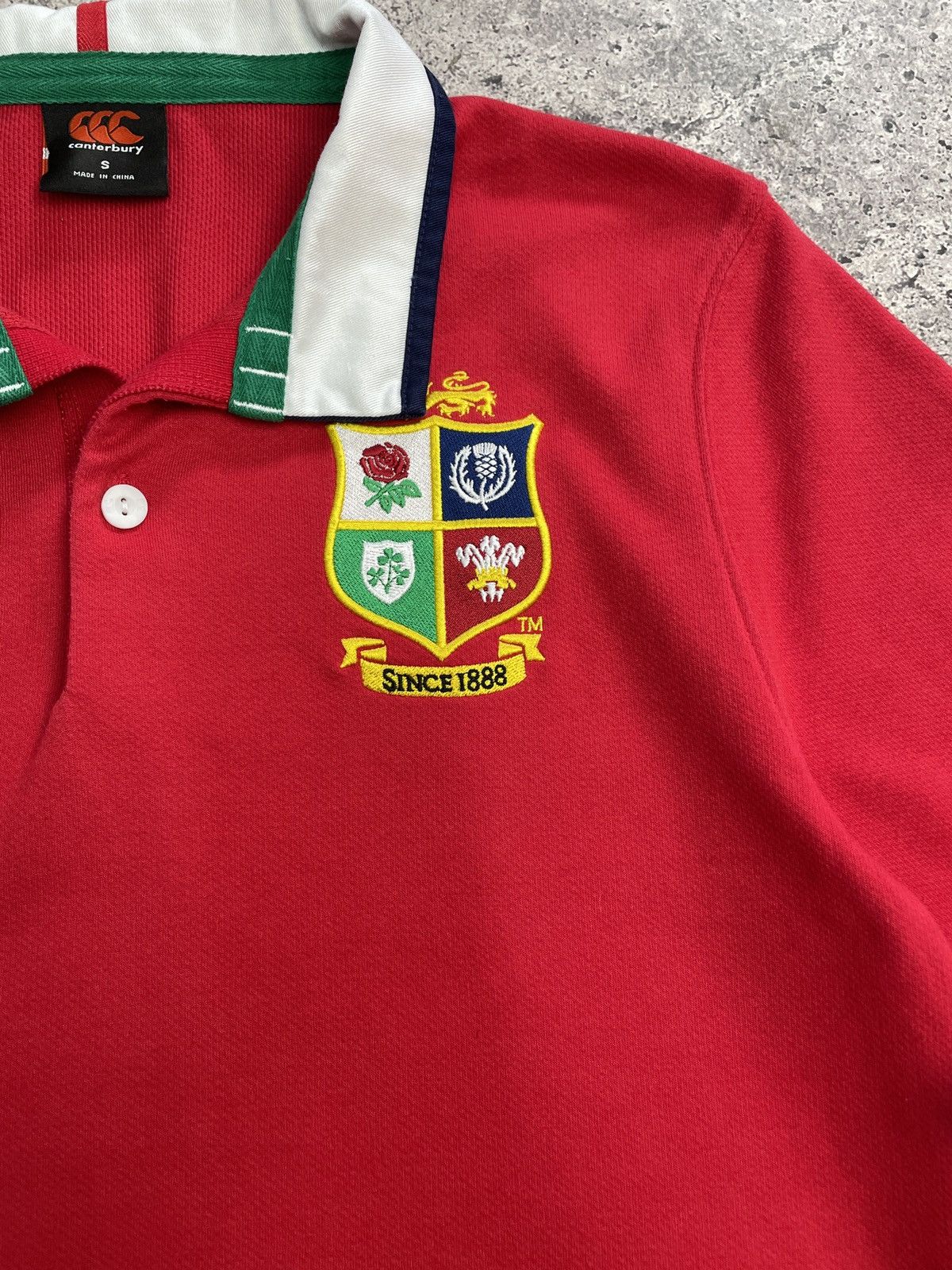 Vintage Vintage Nike Rugby South Africa 00s Striped Polo Size US S / EU 44-46 / 1 - 6 Thumbnail