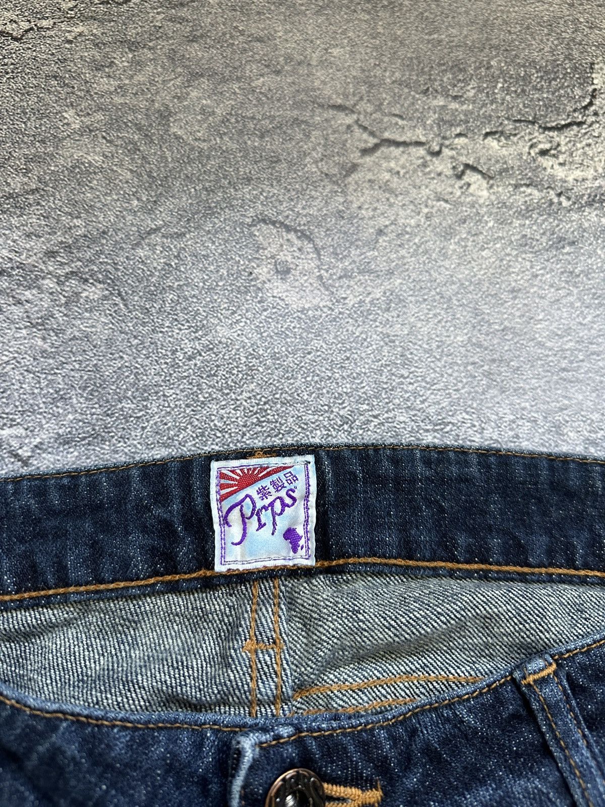 Prps Prps Women’s Purple Selvedge Japan Distressed Jeans Size 28 Size 28" / US 6 / IT 42 - 3 Thumbnail