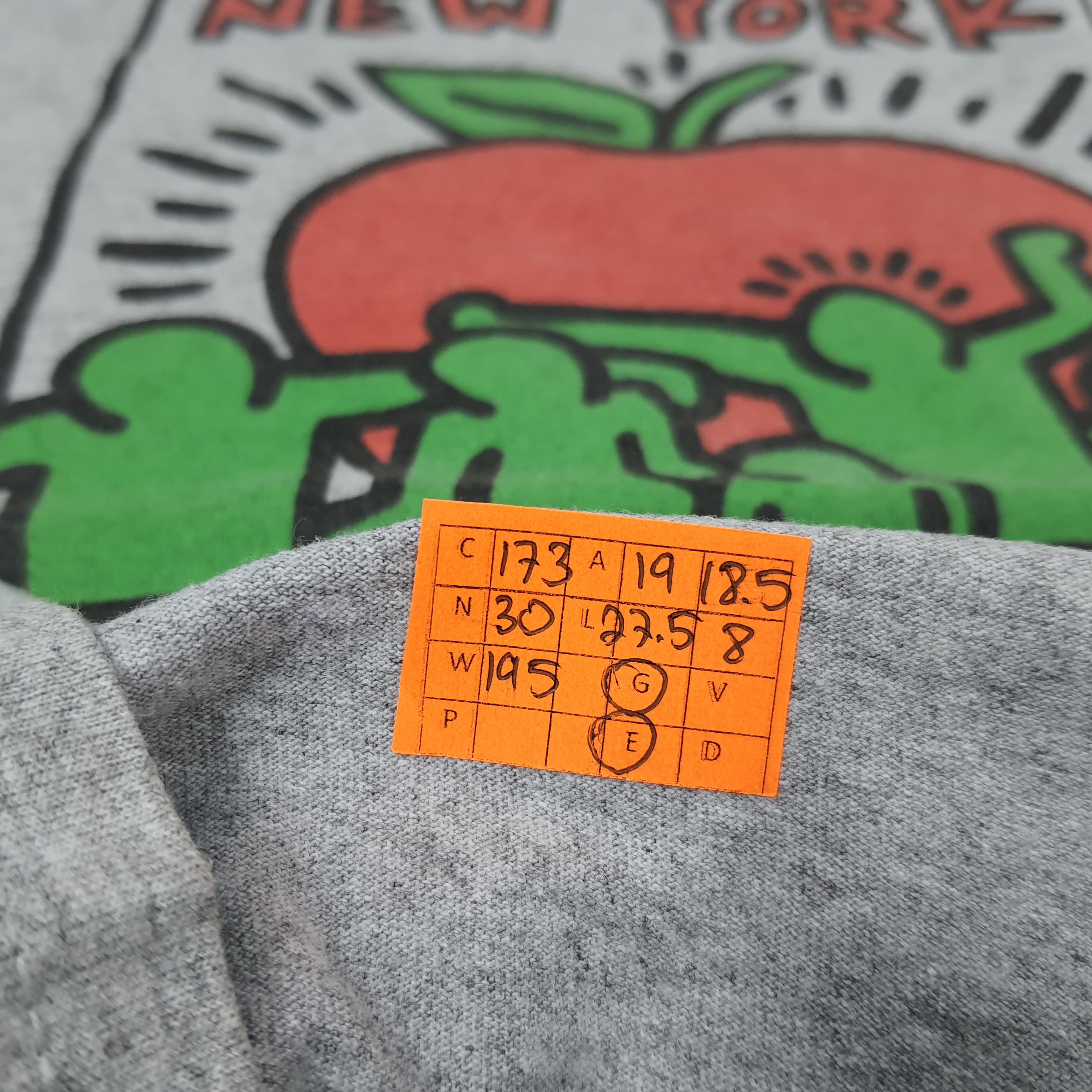 Keith Haring × Vintage Vintage Keith Haring New York Art T-shirt Size US M / EU 48-50 / 2 - 7 Thumbnail
