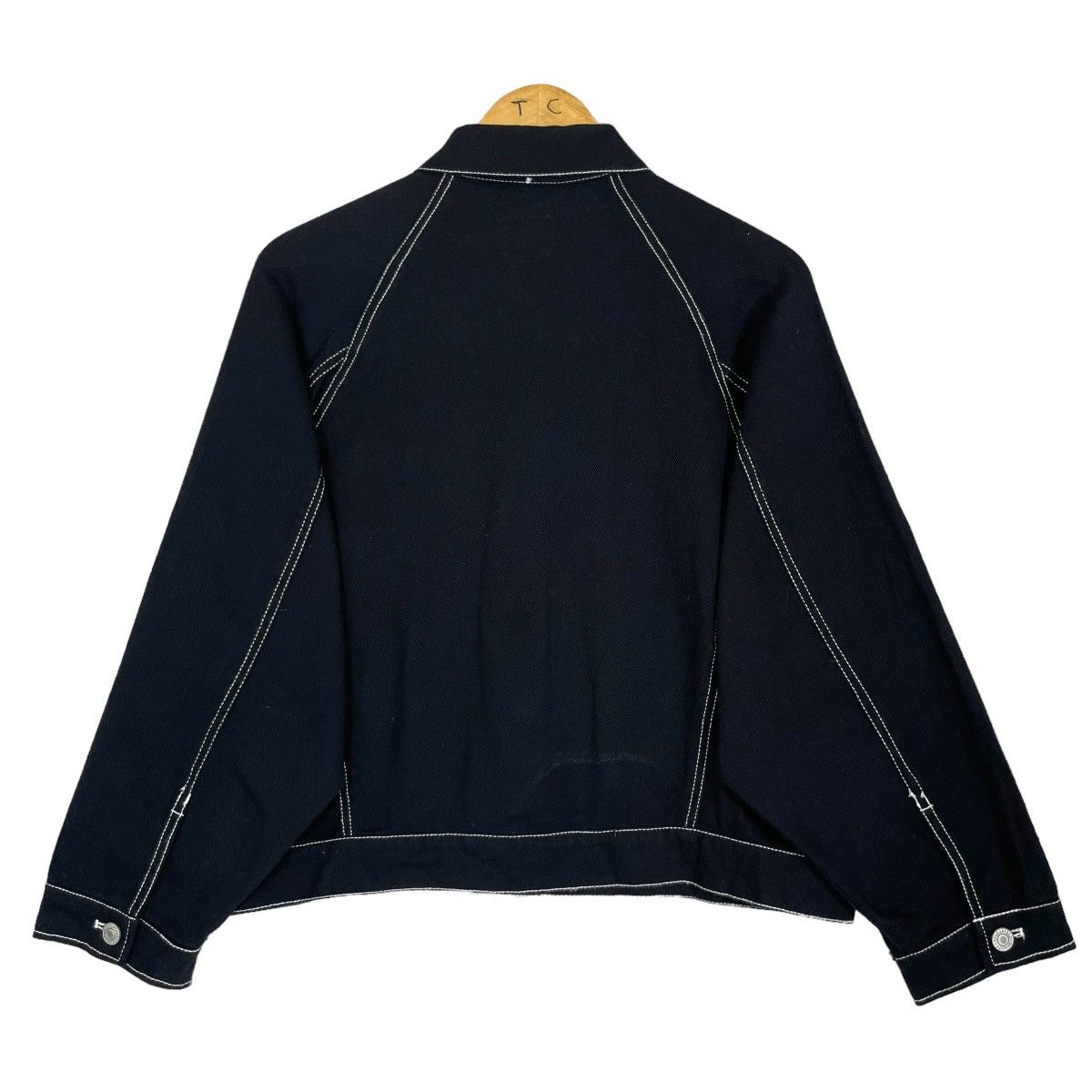 If Six Was Nine Vintage Lutique Japan Denim Jacket Women Designer Button Up Size M / US 6-8 / IT 42-44 - 12 Thumbnail