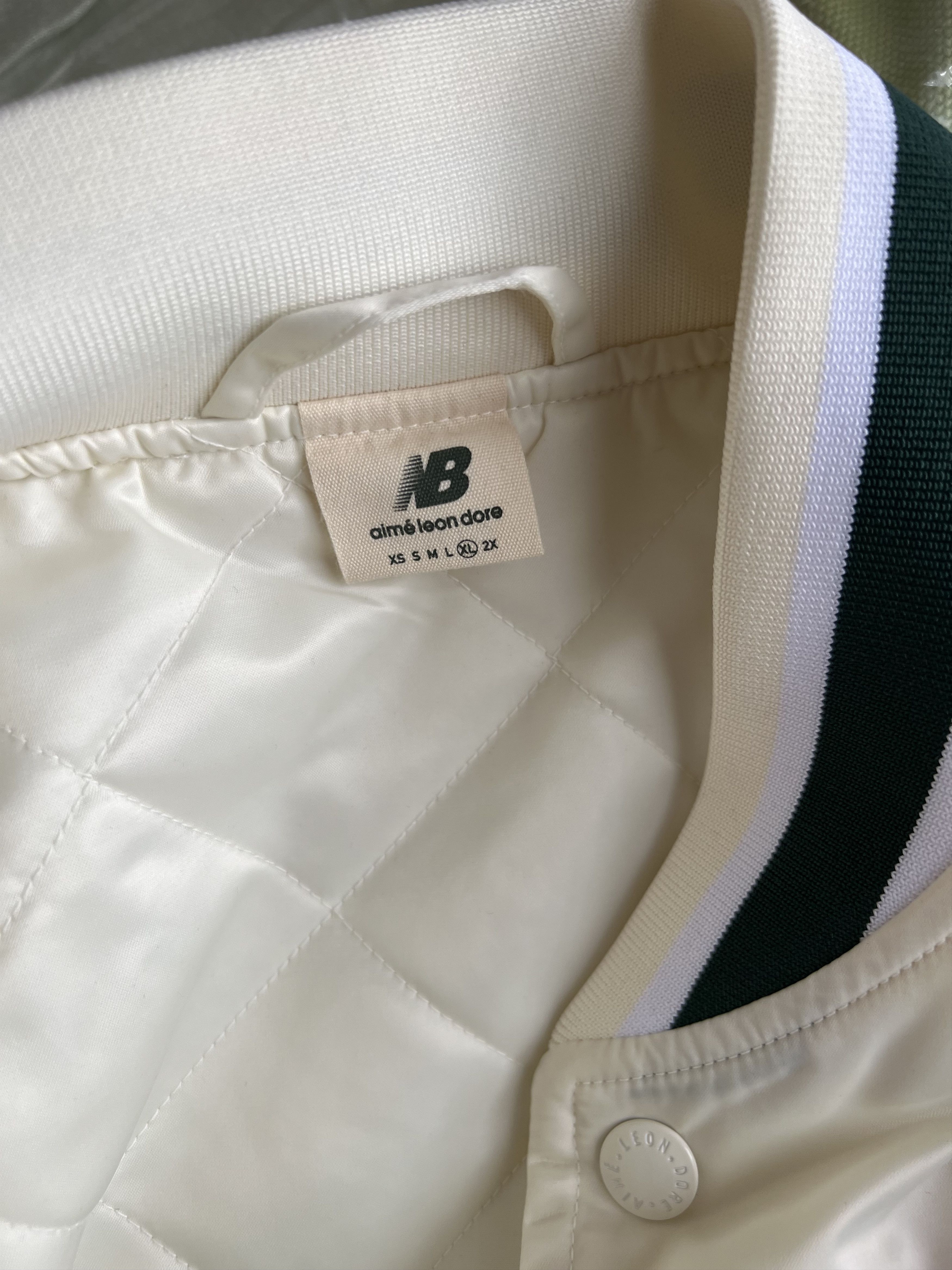 Aime Leon Dore × New Balance Aime Leon Dore New Balance Sonny NY Satin Team Jacket Size US XL / EU 56 / 4 - 8 Thumbnail