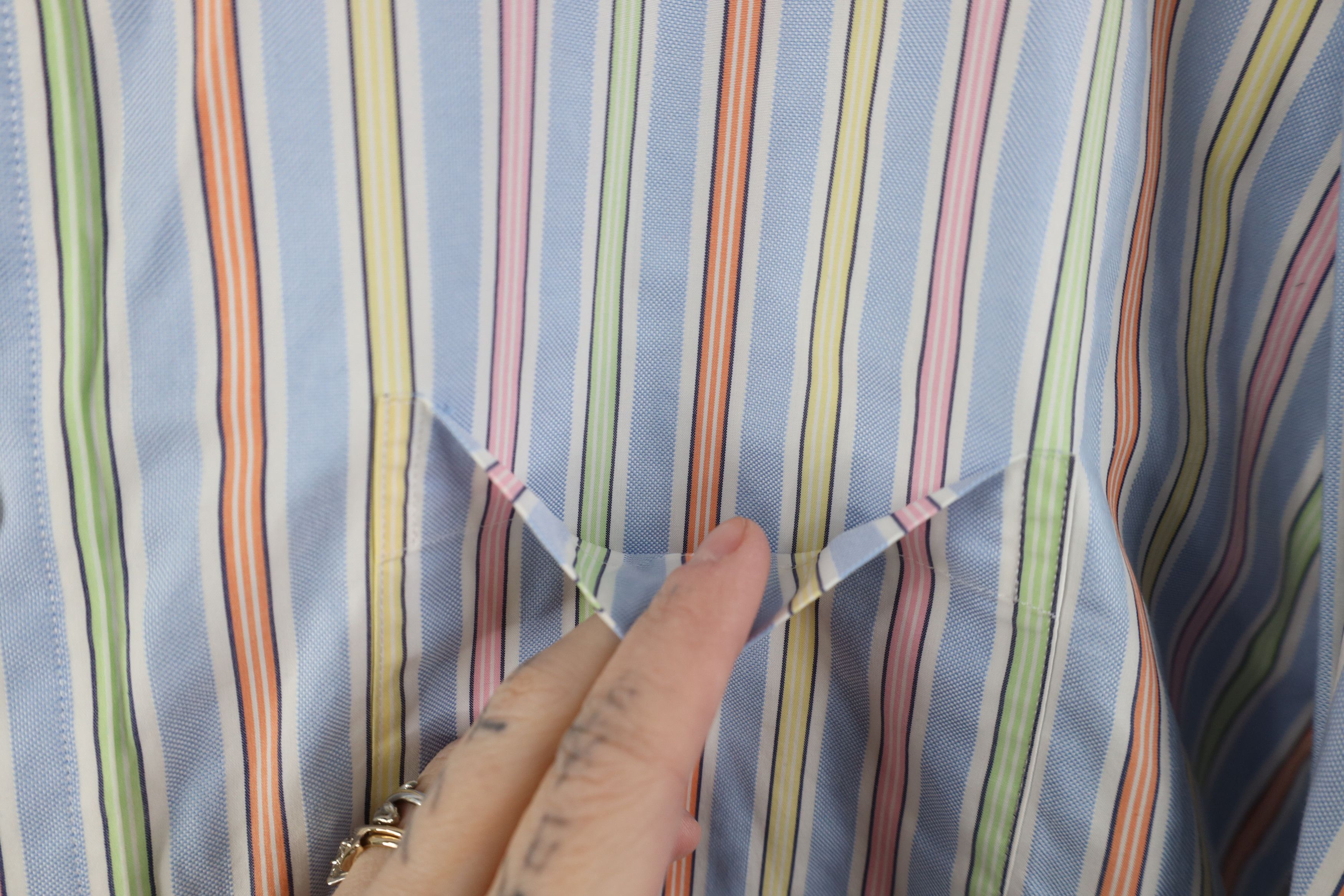 Brooks Brothers Vintage 90s Y2K Brooks Brothers Button Down Shirt OCBD Size US XXL / EU 58 / 5 - 4 Thumbnail