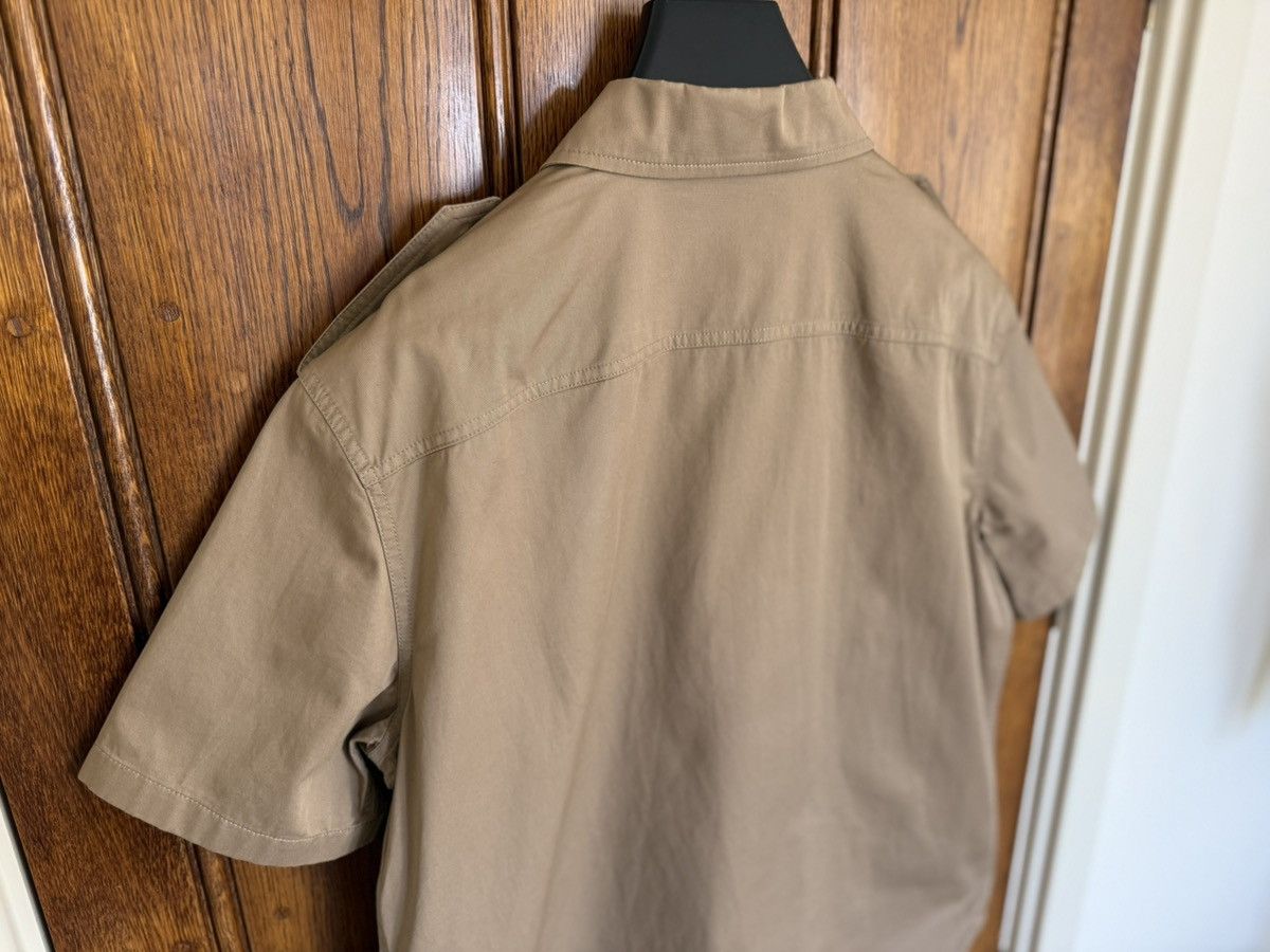 Celine SS23 $990 🤑 Celine military short sleeve shirt Hedi 41 L Size US L / EU 52-54 / 3 - 17 Thumbnail