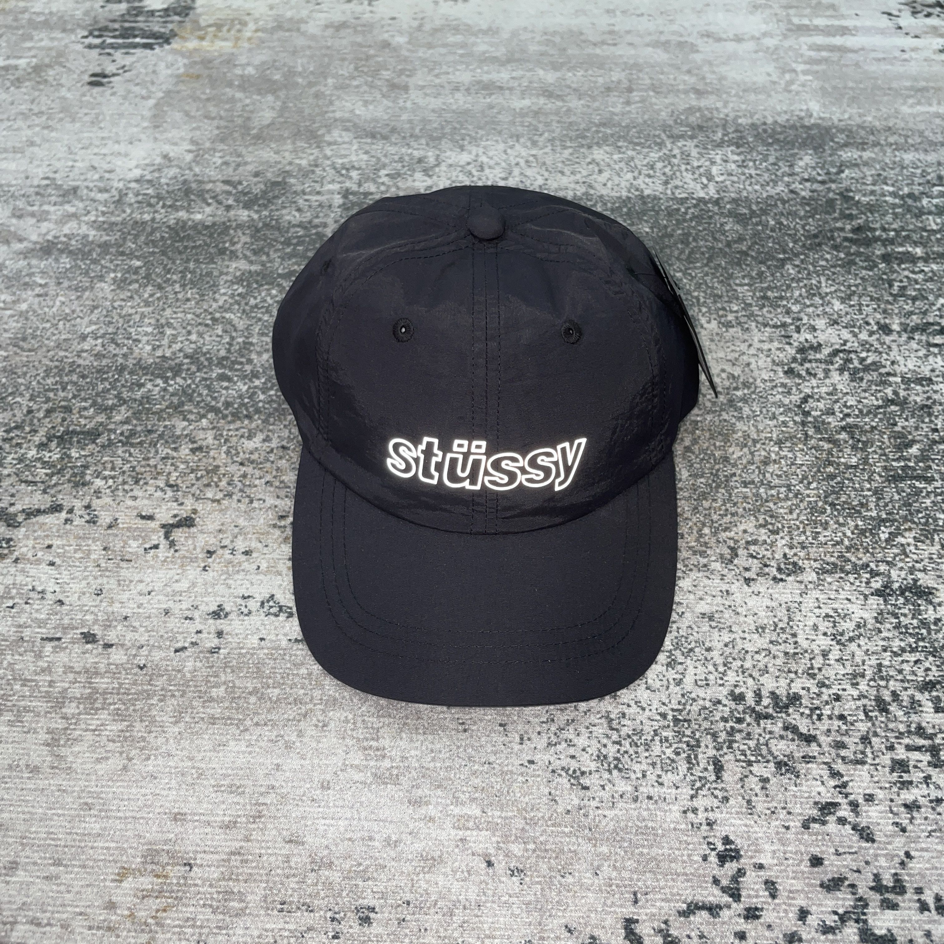 Stussy Stussy Reflective Cap Black Size ONE SIZE - 3 Thumbnail