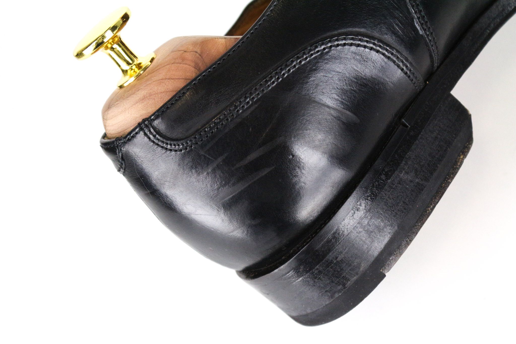 Suitsupply EU41 Black Leather Laced Low-Top Shoes 73212 Size US 8 / EU 41 - 12 Thumbnail