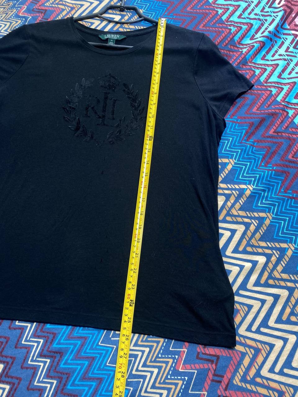 Polo Ralph Lauren × RRL Ralph Lauren Vintage Lauren Ralph Lauren Women Big Logo Casual T-Shirt Size XL / US 12-14 / IT 48-50 - 17 Thumbnail