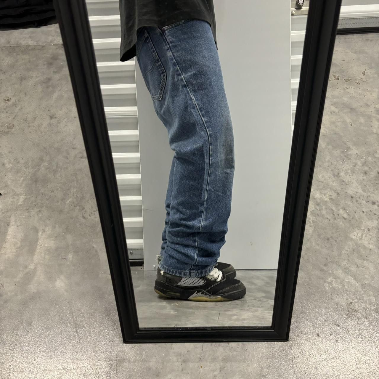 Japanese Brand × Vintage Crazy Vintage Y2K/2000s Grunge Medium Wash Essential Denim Jeans! Size US 34 / EU 50 - 2 Thumbnail