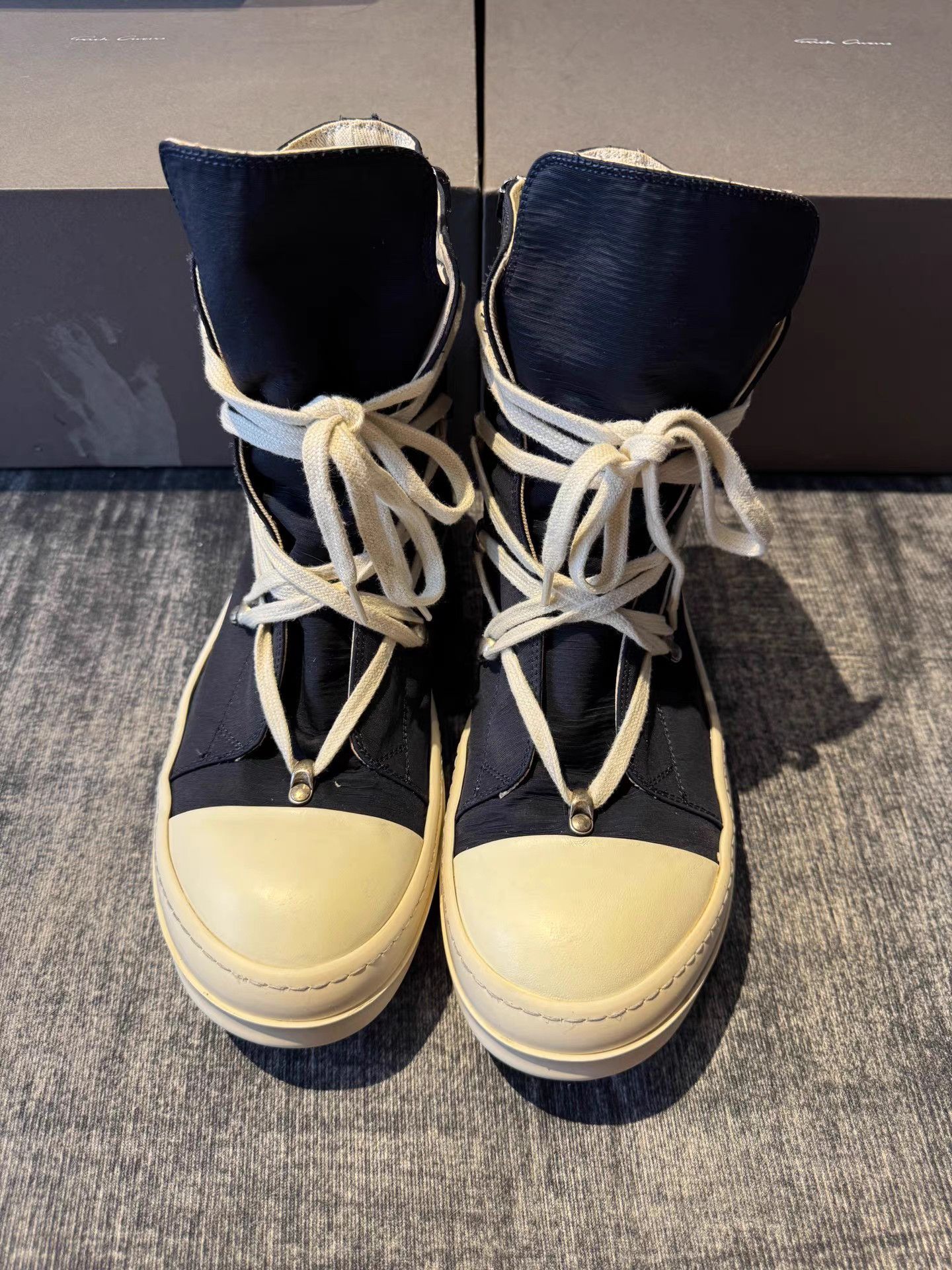 Rick Owens Rick Owens DRKSHDW Pentagram Lace Big Converse Size US 9.5 / EU 42-43 - 3 Thumbnail