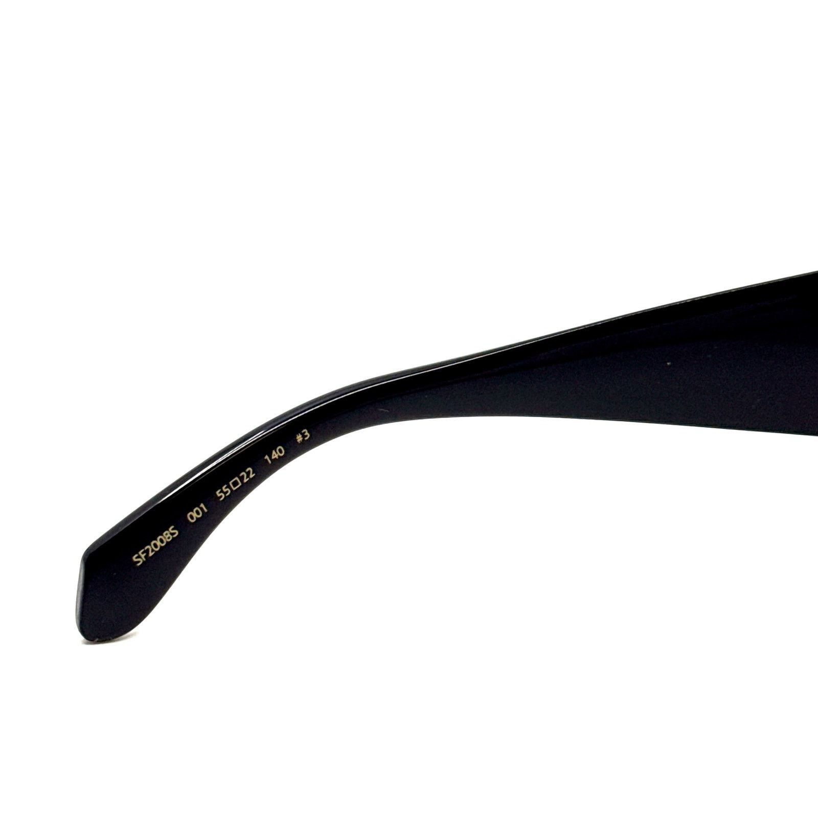 Salvatore Ferragamo New, SALVATORE FERRAGAMO Sunglasses SF2008S 001 Authentic Size ONE SIZE - 8 Thumbnail