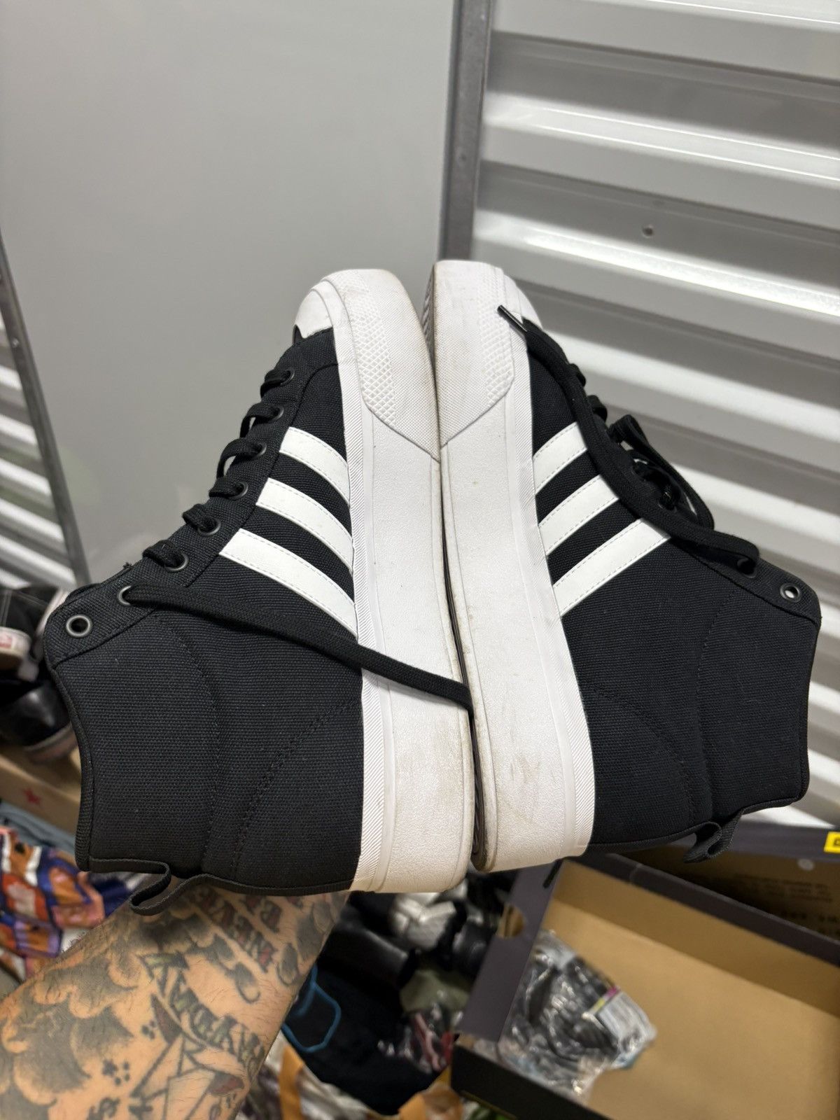 Adidas × Vintage Adidas nizza platform Size US 9.5 / EU 42-43 - 6 Thumbnail