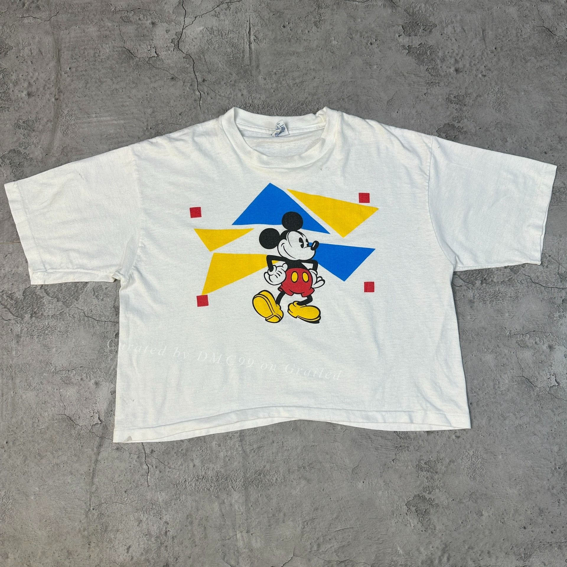 Vintage Vintage 90s Disney Mickey Tee Size M / US 6-8 / IT 42-44 - 1 Thumbnail