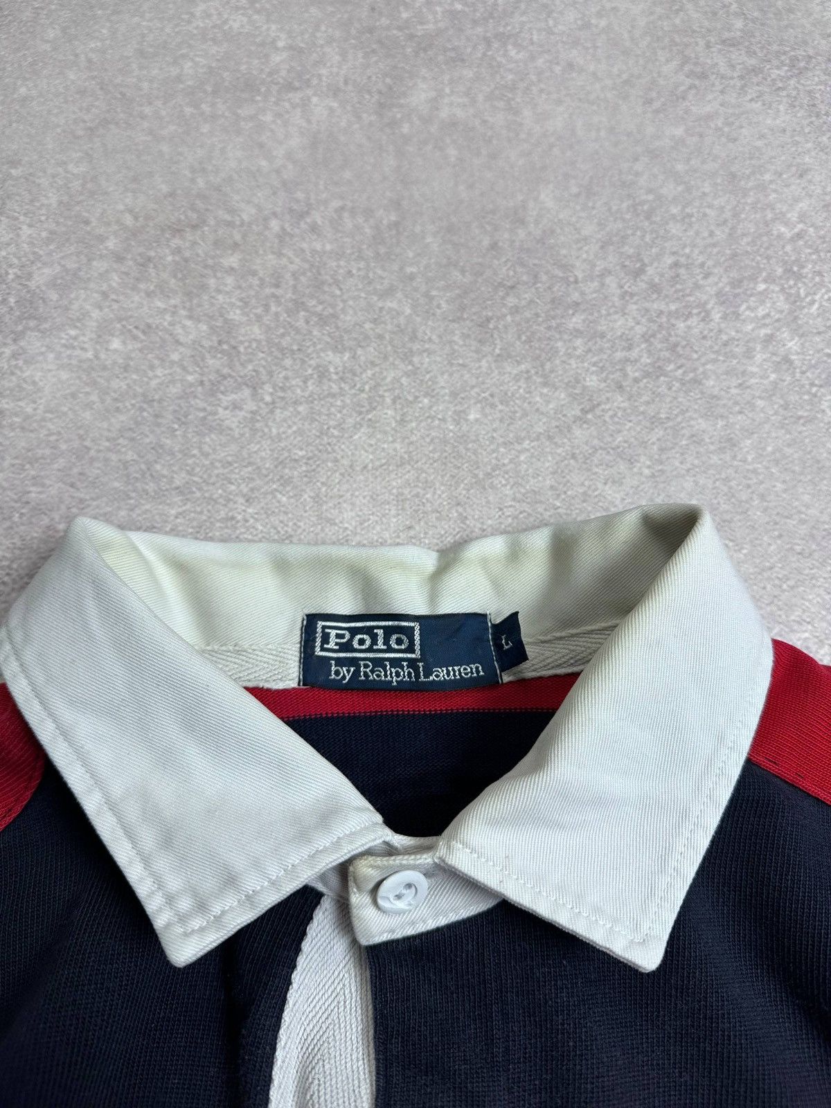 Polo Ralph Lauren Vintage 90s Polo Ralph Lauren Striped Kanye West Shirt L Size US L / EU 52-54 / 3 - 4 Thumbnail