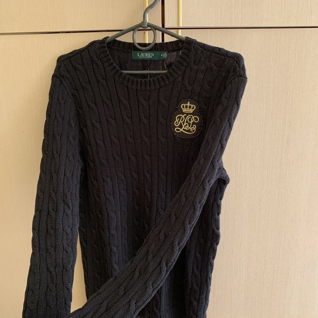 Other Vintage Polo Ralph Lauren Knitted Sweater big logo 90s Size M / US 6-8 / IT 42-44 - 3 Thumbnail