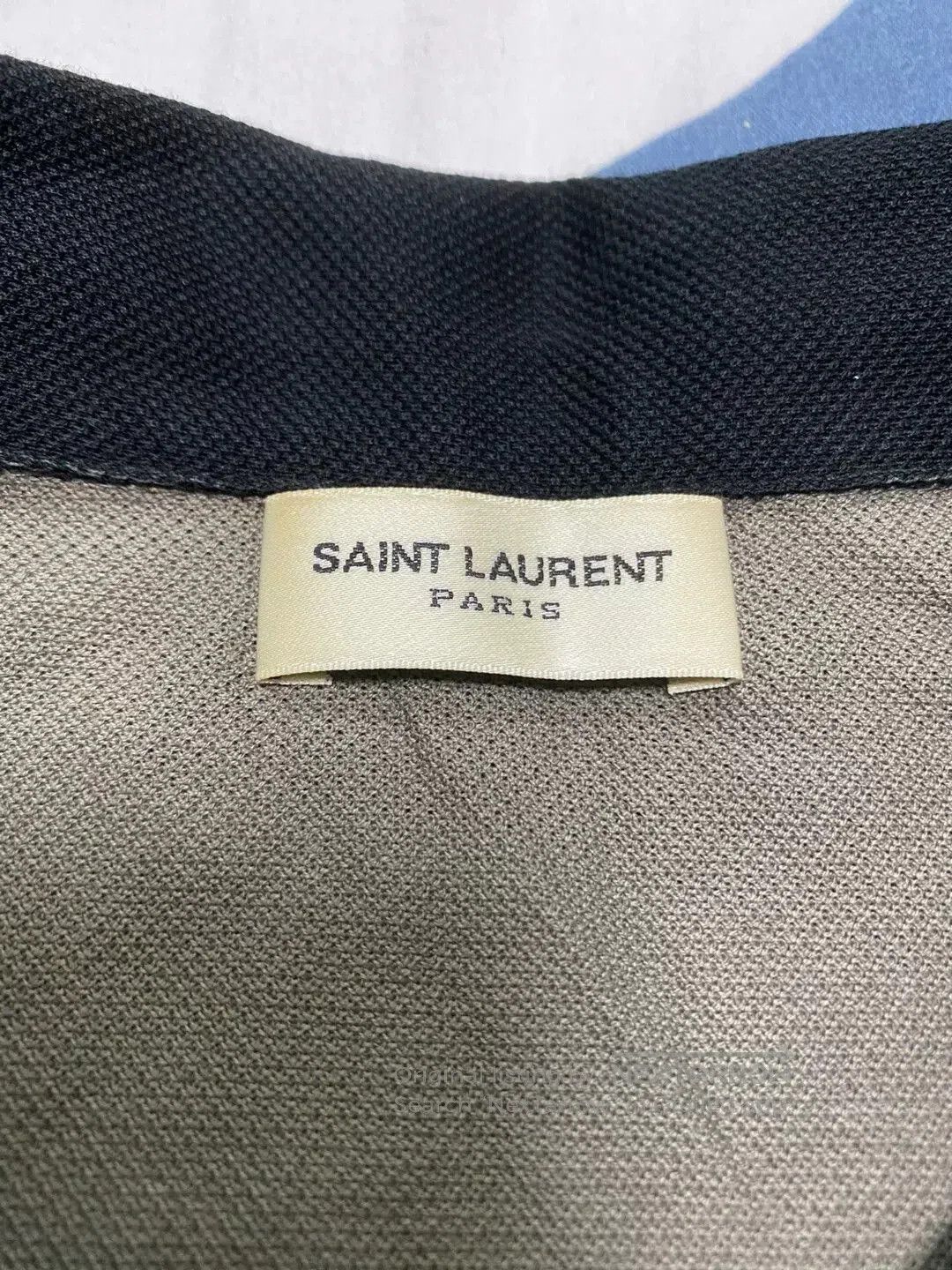 Yves Saint Laurent Saint Laurent Y-Neck Short Sleeve Top. Size US L / EU 52-54 / 3 - 3 Thumbnail