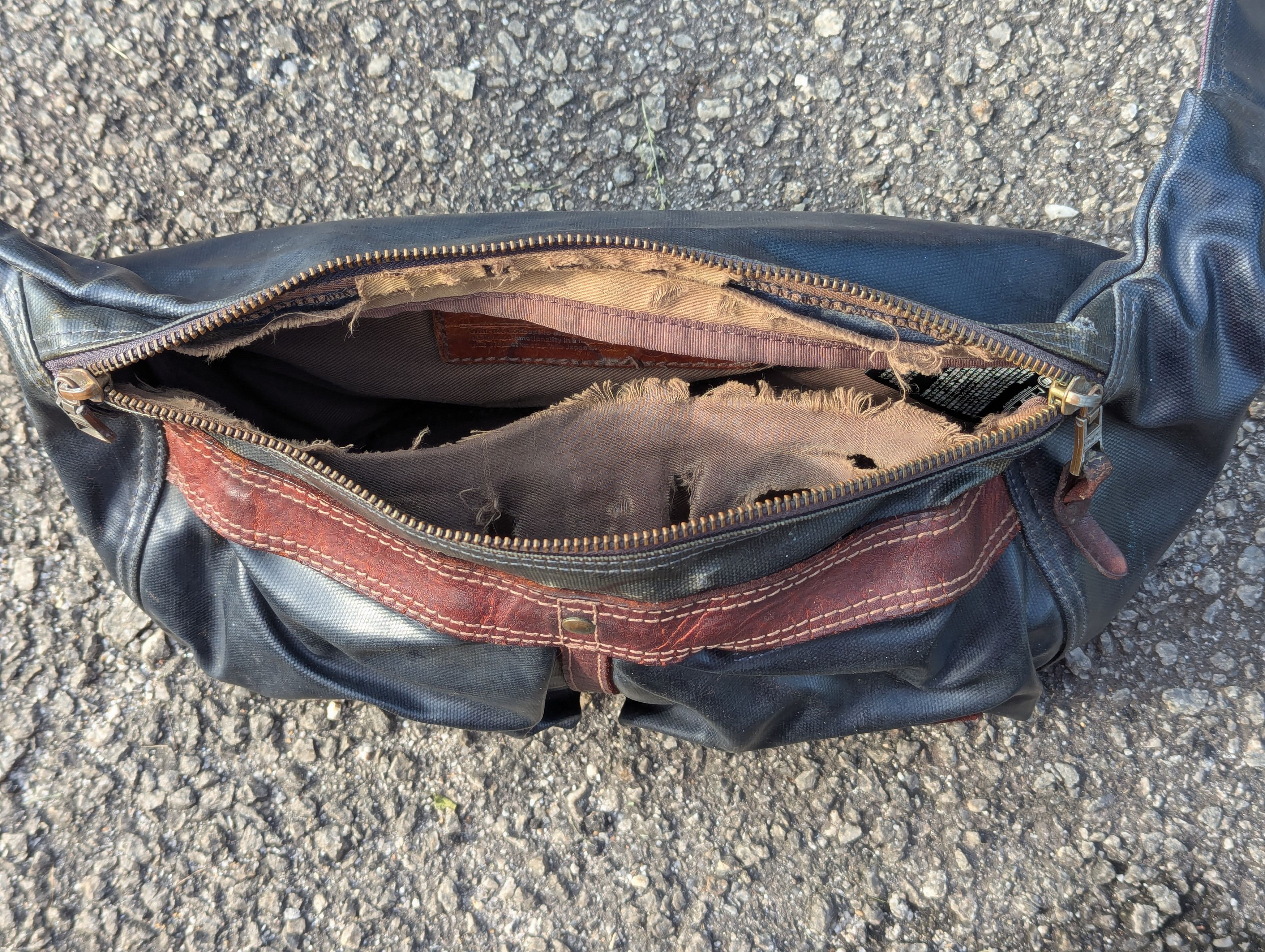 MasterPiece MasterPiece Japan 🇯🇵 Leather Crossbody Waist Bag Size ONE SIZE - 10 Thumbnail
