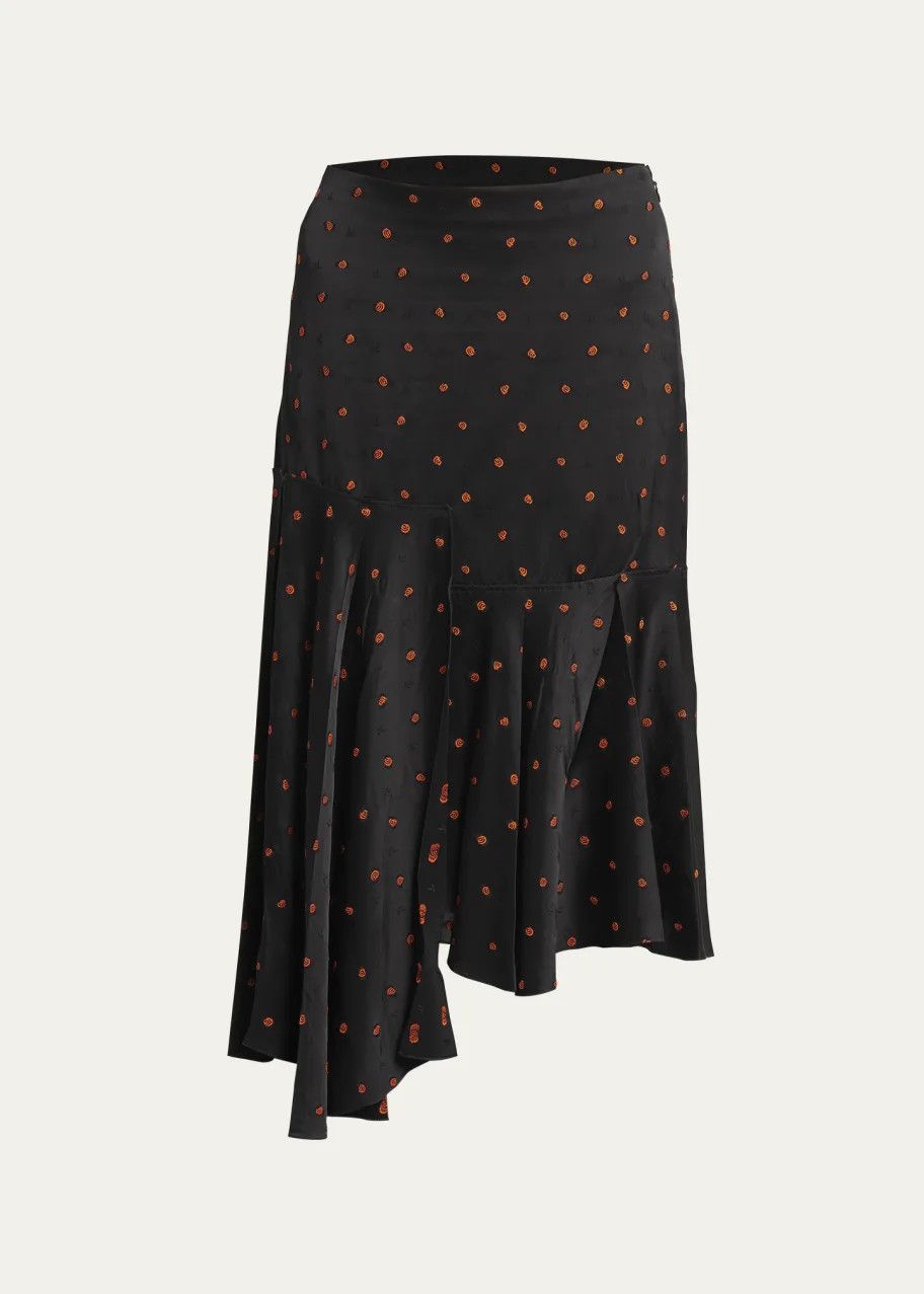 Marni o1w1db10824 Midi Skirt in Black Size 27" / US 4 / IT 40 - 1 Thumbnail