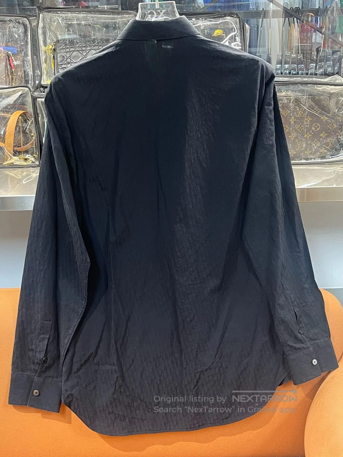 Dior Dior Men's Black Letter Pattern Shirt. Size US M / EU 48-50 / 2 - 2 Thumbnail