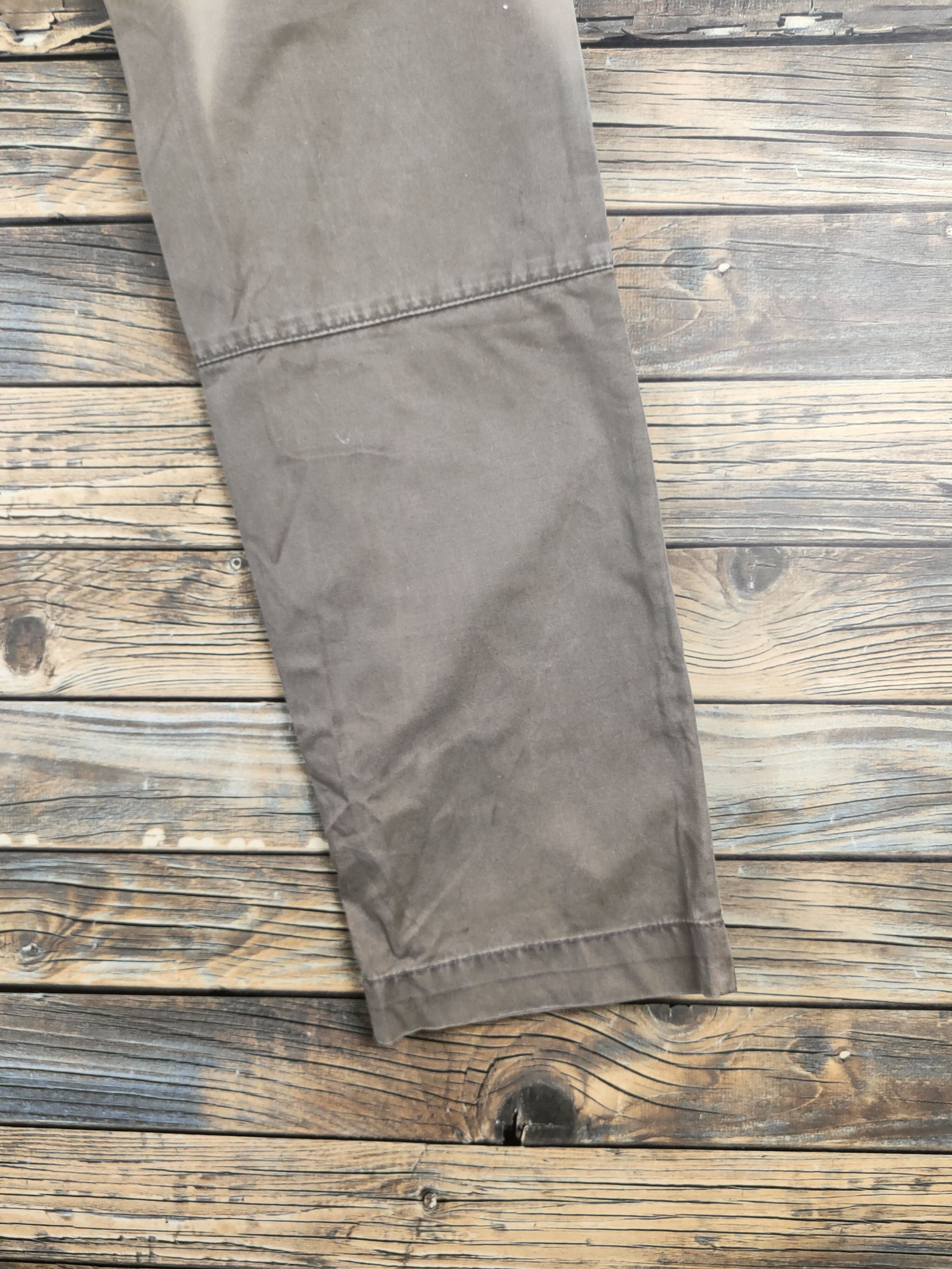 Japanese Brand DL BG Olive Faded Multipocket Cargo Pants #46-021 Size US 32 / EU 48 - 11 Thumbnail