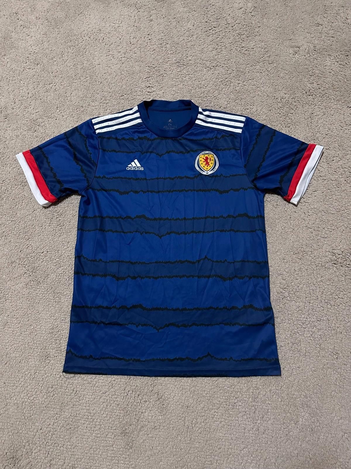 Adidas Scotland 2019/20 Home Football Shirt Soccer Jersey Adidas XL Size US XL / EU 56 / 4 - 1 Thumbnail