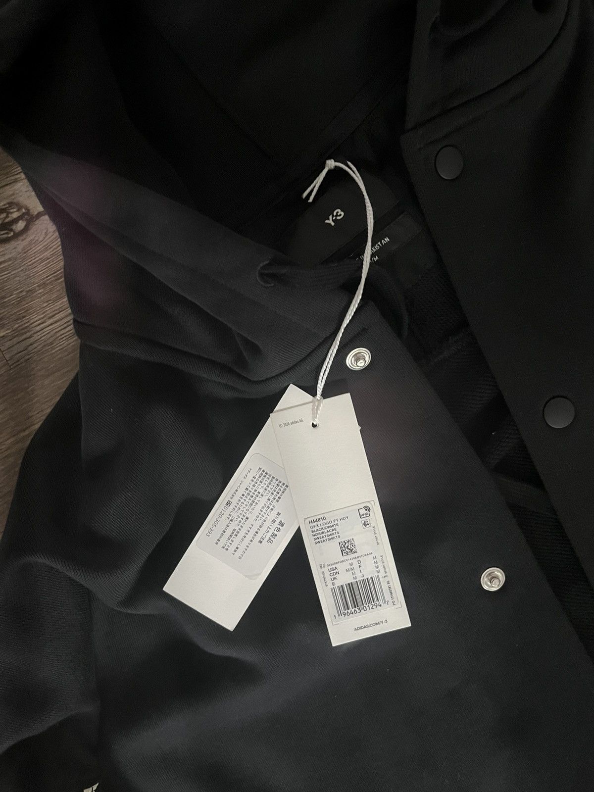 Yohji Yamamoto Y-3 Yohji Yamamoto Logiii oh hoodie Size US M / EU 48-50 / 2 - 5 Thumbnail