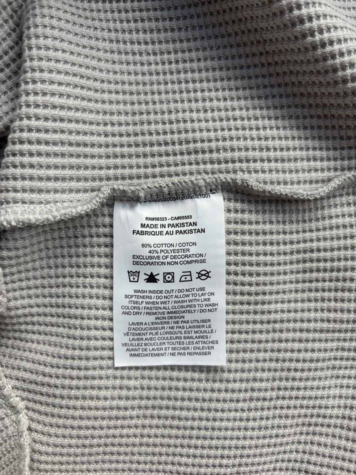 Nike Nike Heavyweight Waffle Light Gray Longsleeve US M Size US M / EU 48-50 / 2 - 5 Thumbnail