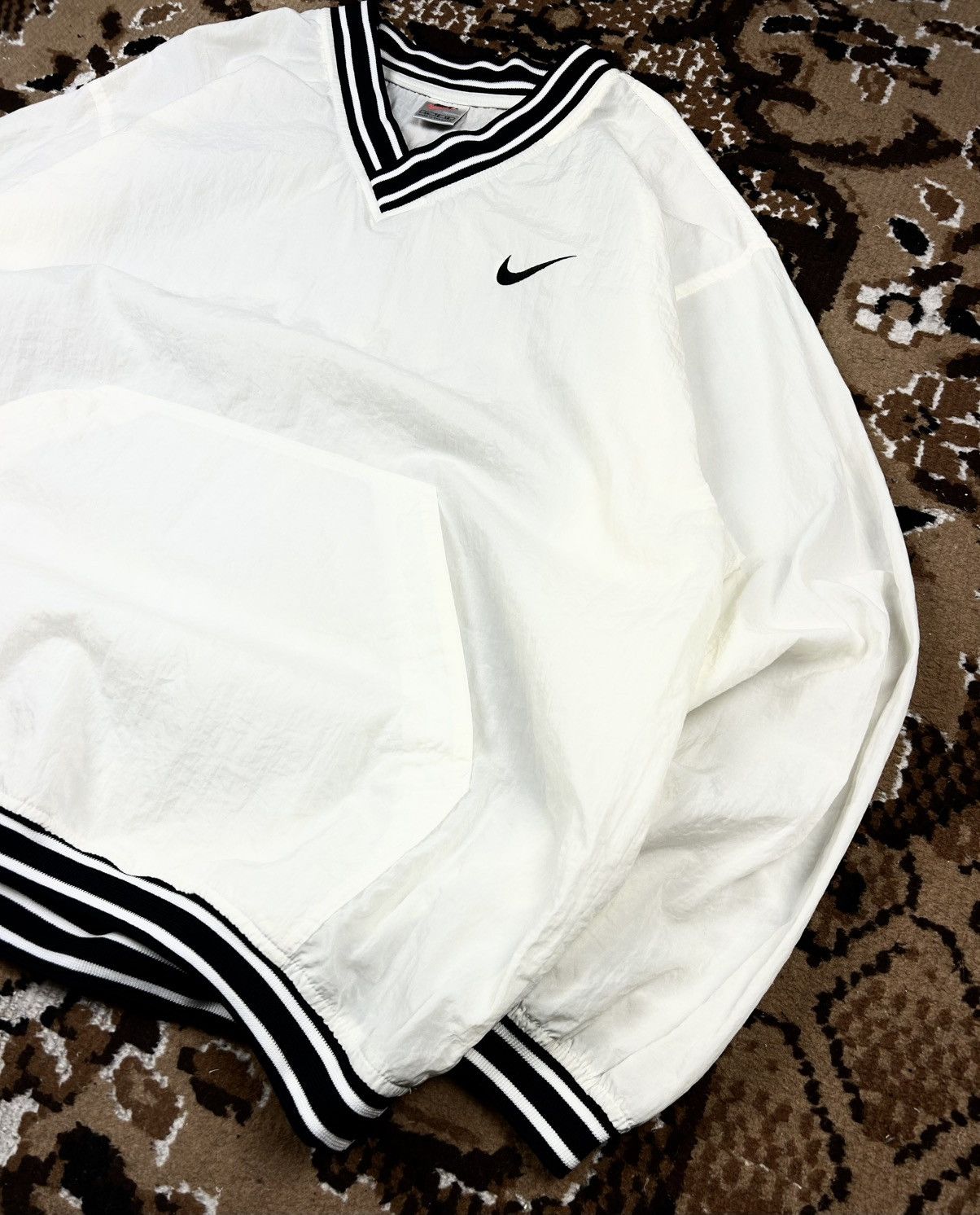 Nike × Vintage Vintage 90's Nike Nylon Jacket Archive Jersey Y2k Size US XL / EU 56 / 4 - 6 Thumbnail