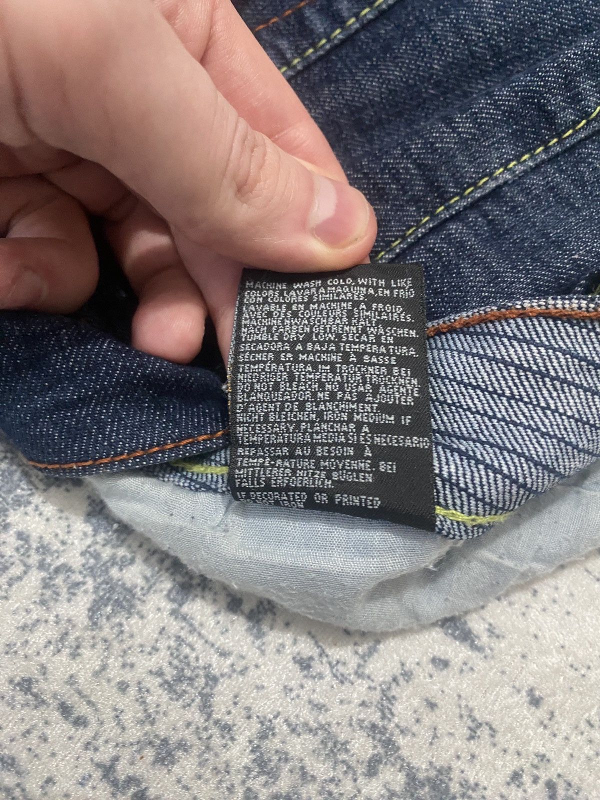 Christian Audigier Ed hardy x christian audiger vintage drip skull in ass jeans Size 29" - 5 Thumbnail