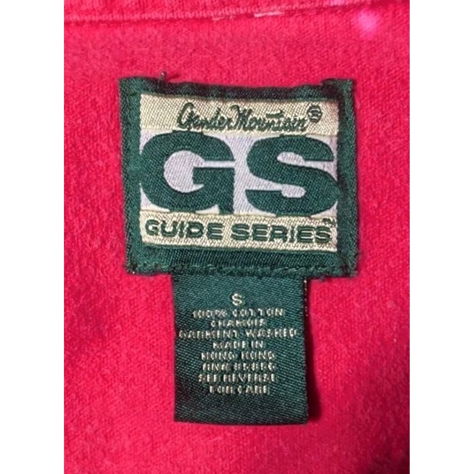 Pinko VINTAGE Gander Mountain Shirt Chamois Tie-Dye Button-Up Sz. S Pink, Long Sleeve, Cotton, Men, Gander Mountain Guide Series, 90s Size US S / EU 44-46 / 1 - 6 Thumbnail