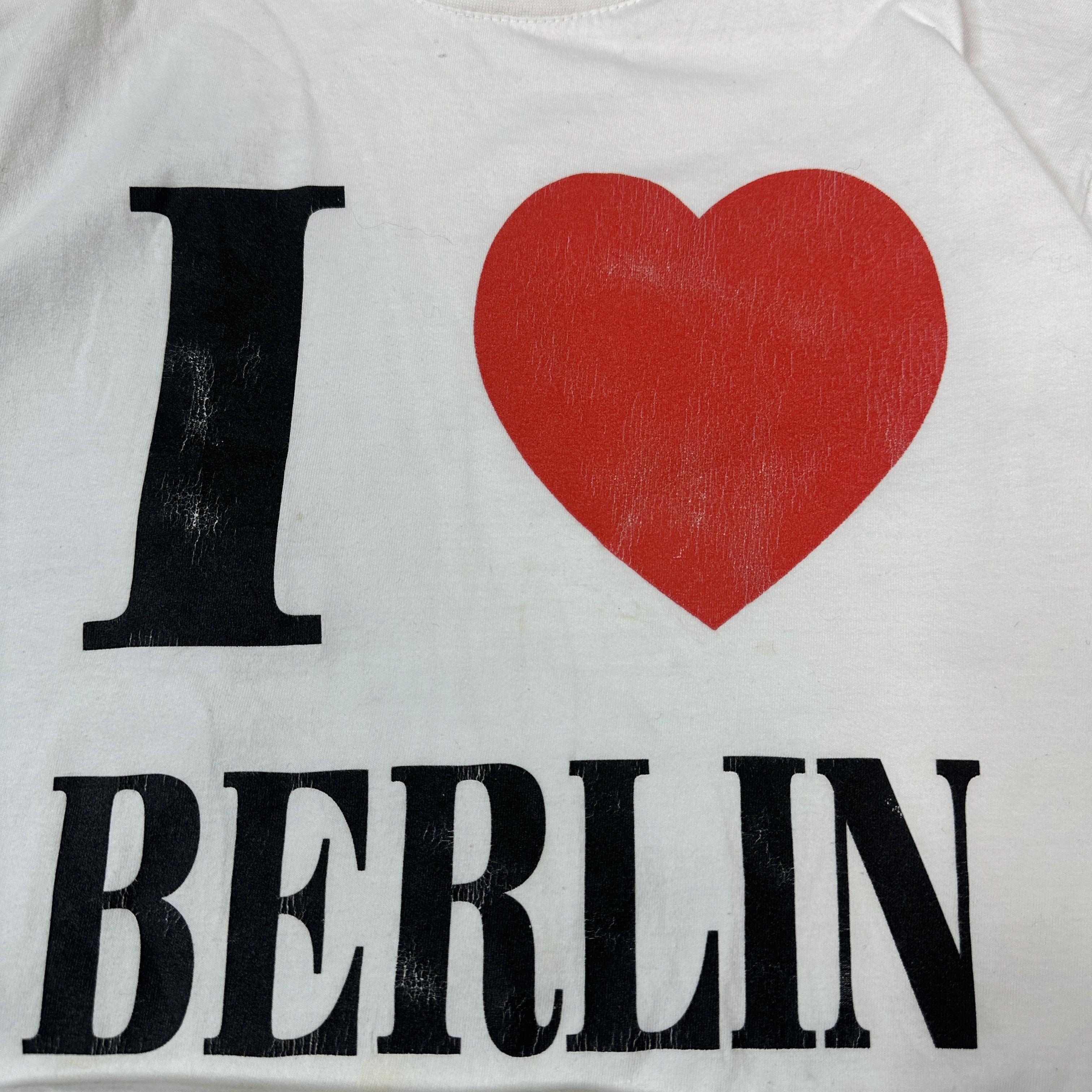Vintage I Love Berlin T-shirt Size US S / EU 44-46 / 1 - 3 Thumbnail