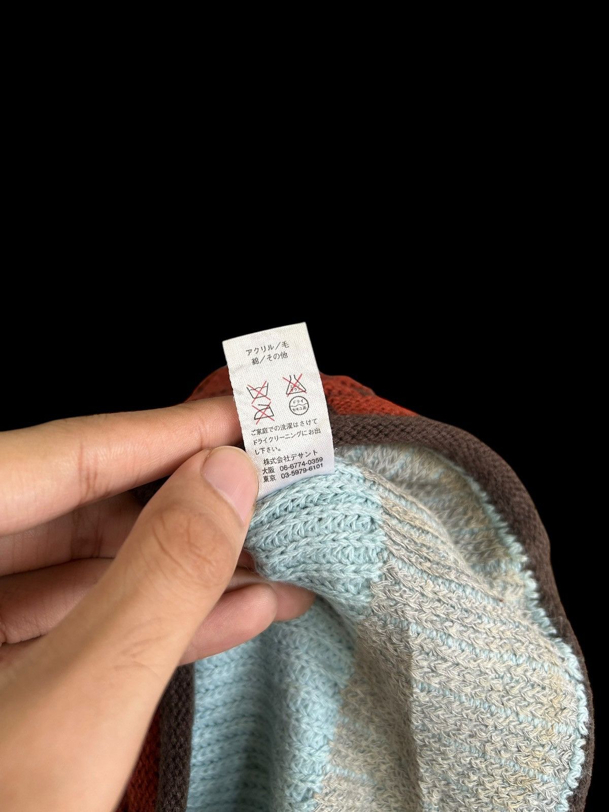 Descente × Japanese Brand × Vintage Vintage Descente Knitted Beanie Hats Size ONE SIZE - 6 Thumbnail