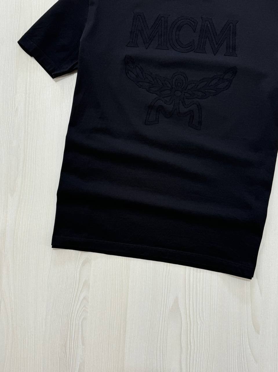 MCM MCM centr logo t shirt men cotton S M black Size US M / EU 48-50 / 2 - 3 Thumbnail