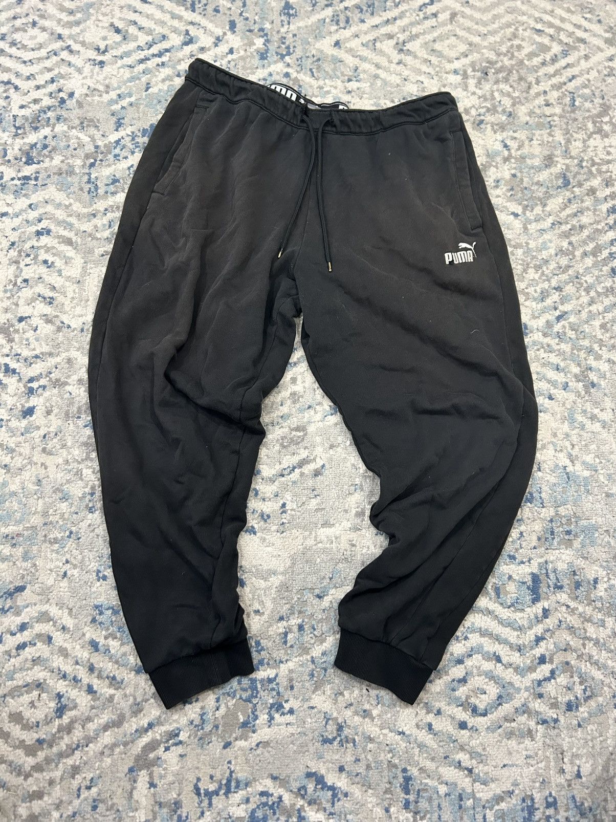Puma Puma black sweatpants Size US 35 - 1 Thumbnail