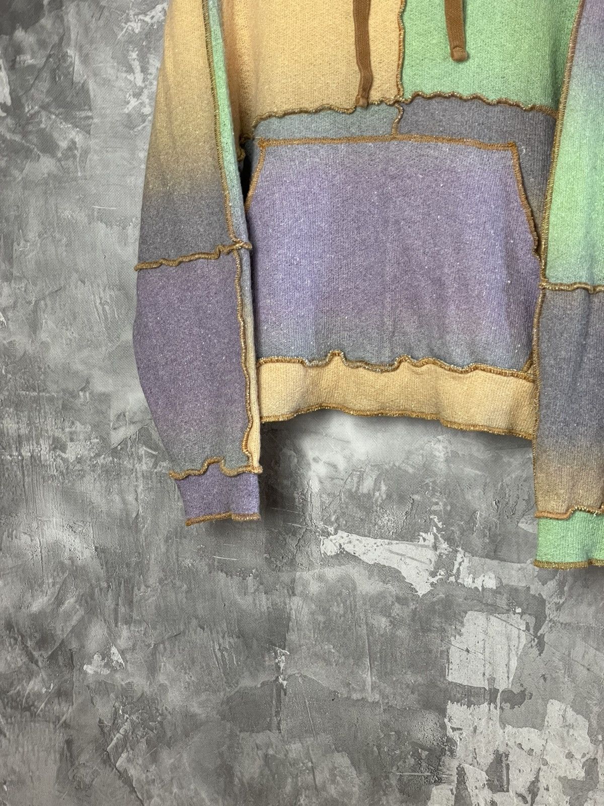 Jaded London Jaded London Patchwork Colorful Hoodie Y2k Style Size XS / US 0-2 / IT 36-38 - 5 Thumbnail