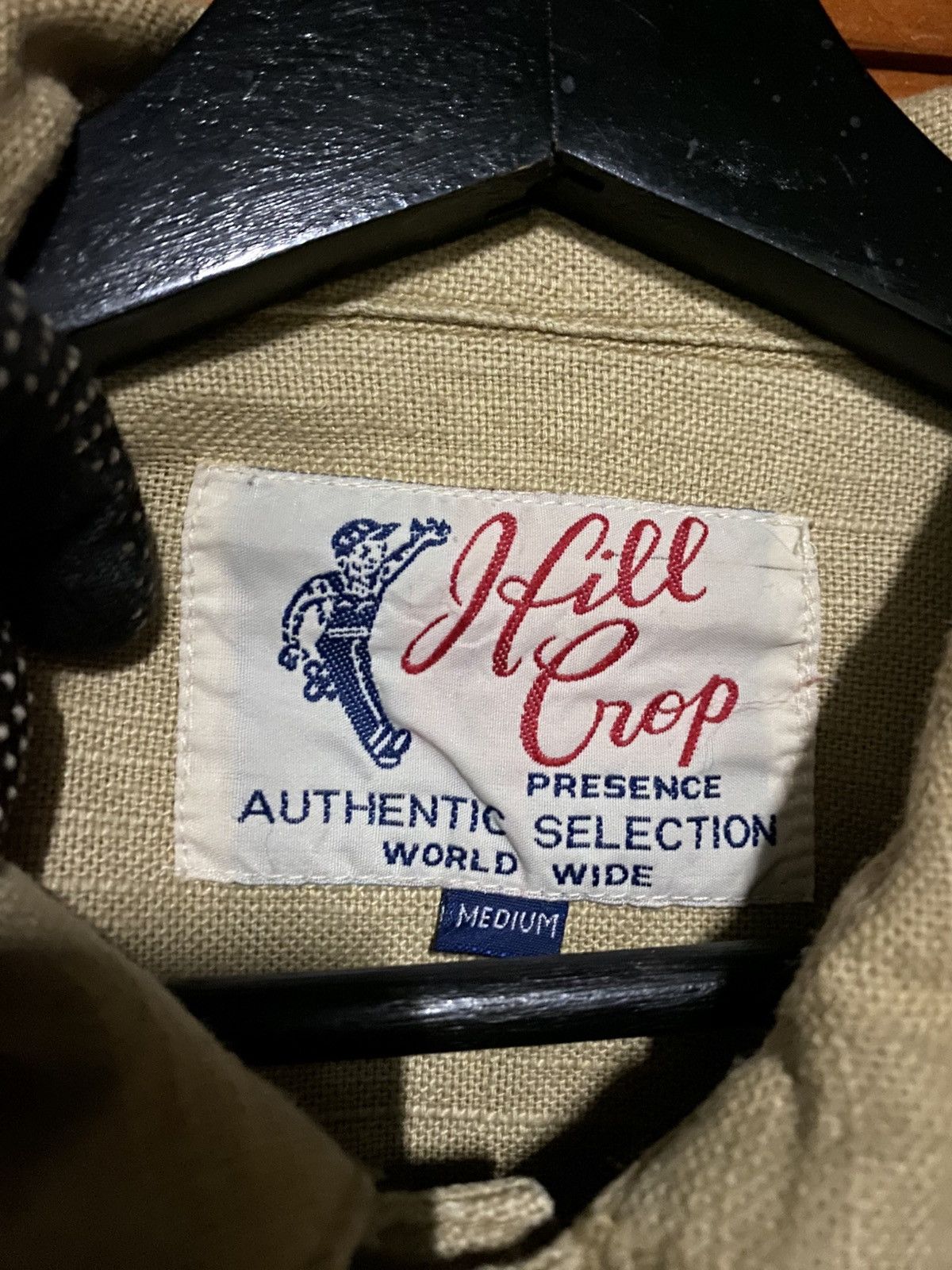 Japanese Brand Vintage Hillcop Beige Linen-Blend Casual Work Jacket Size US M / EU 48-50 / 2 - 6 Thumbnail
